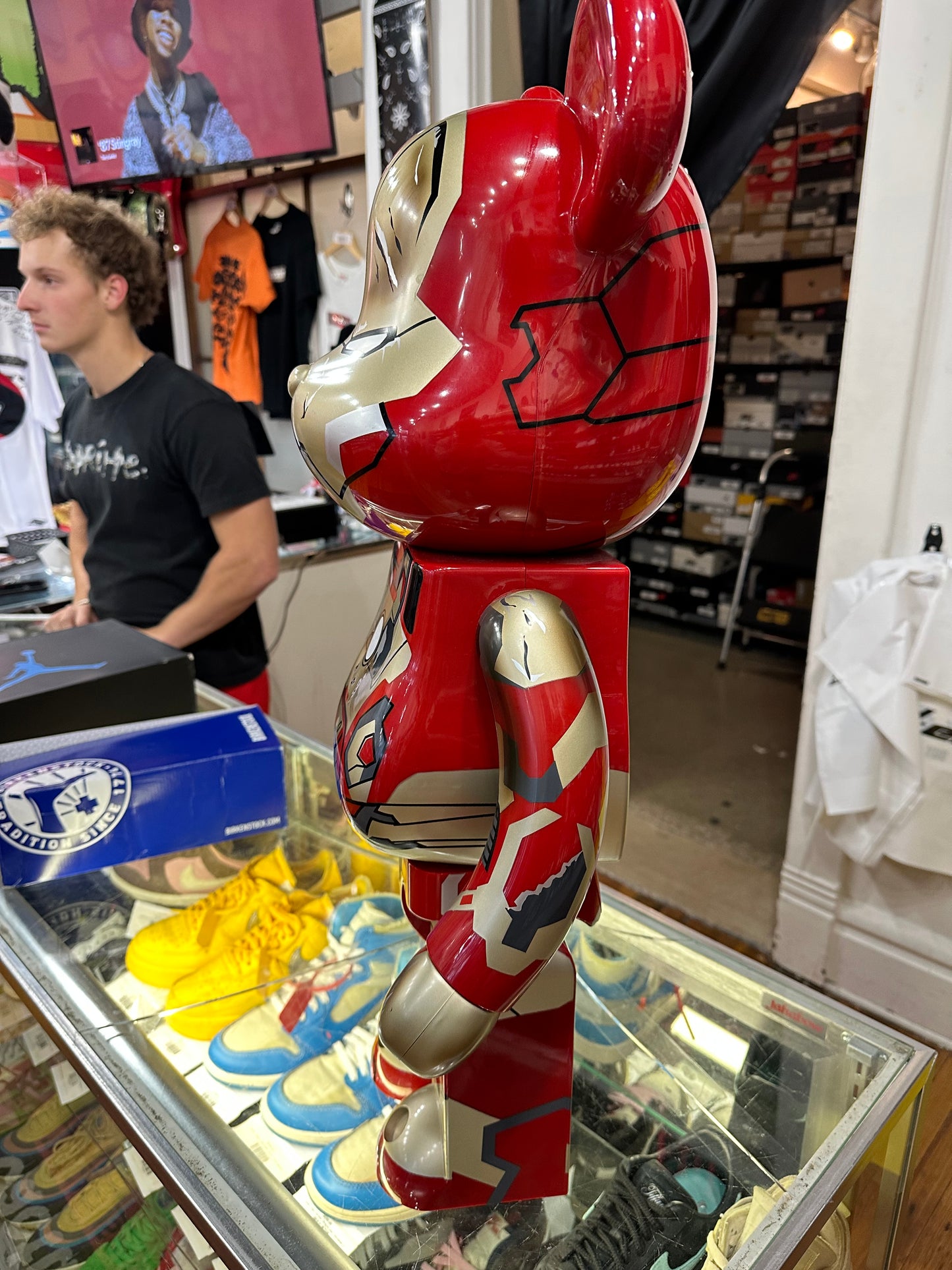 Bearbrick 1000% “Iron Man Mark XLII Damaged”