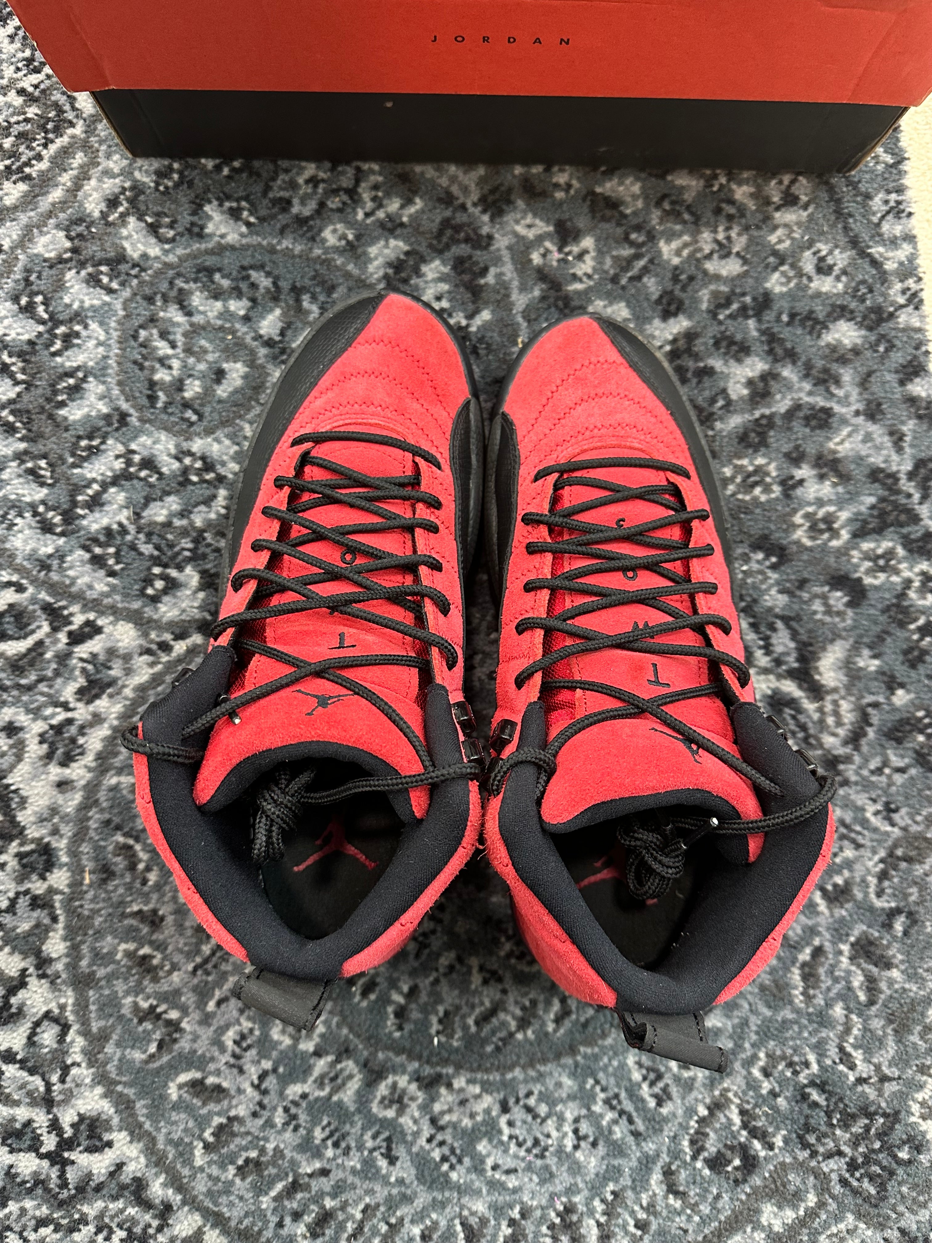 Jordan 12 “Reverse Flu Game”