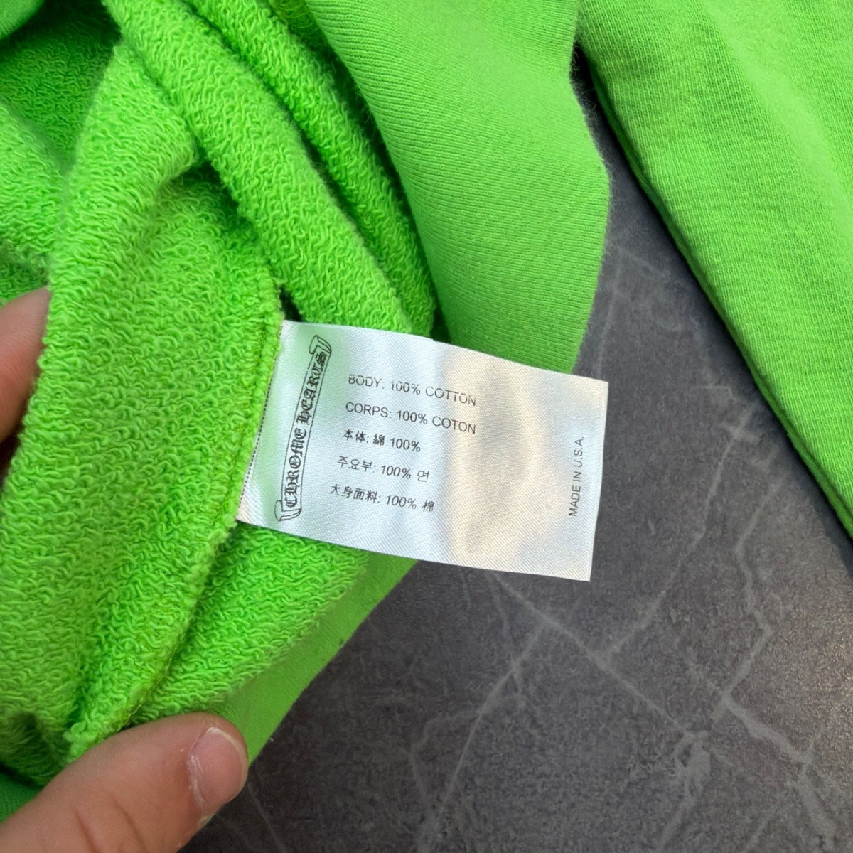 Chrome Hearts x Matty Boy Sex Records Crewneck 'Green' - Image 6