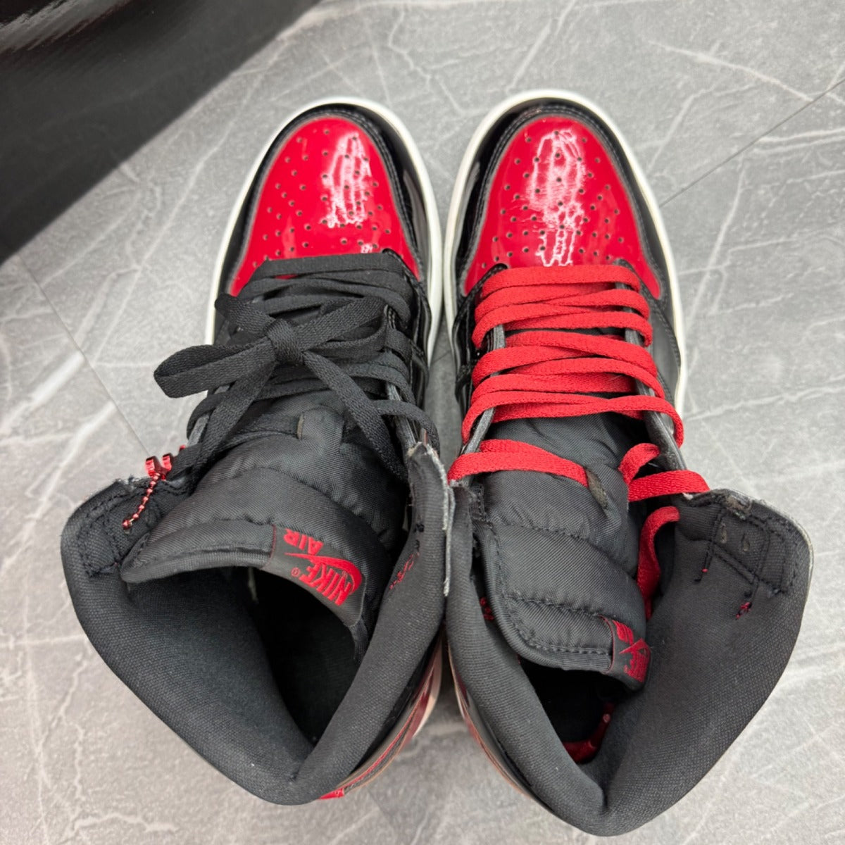 Jordan 1 Retro High OG Patent Bred - Image 3