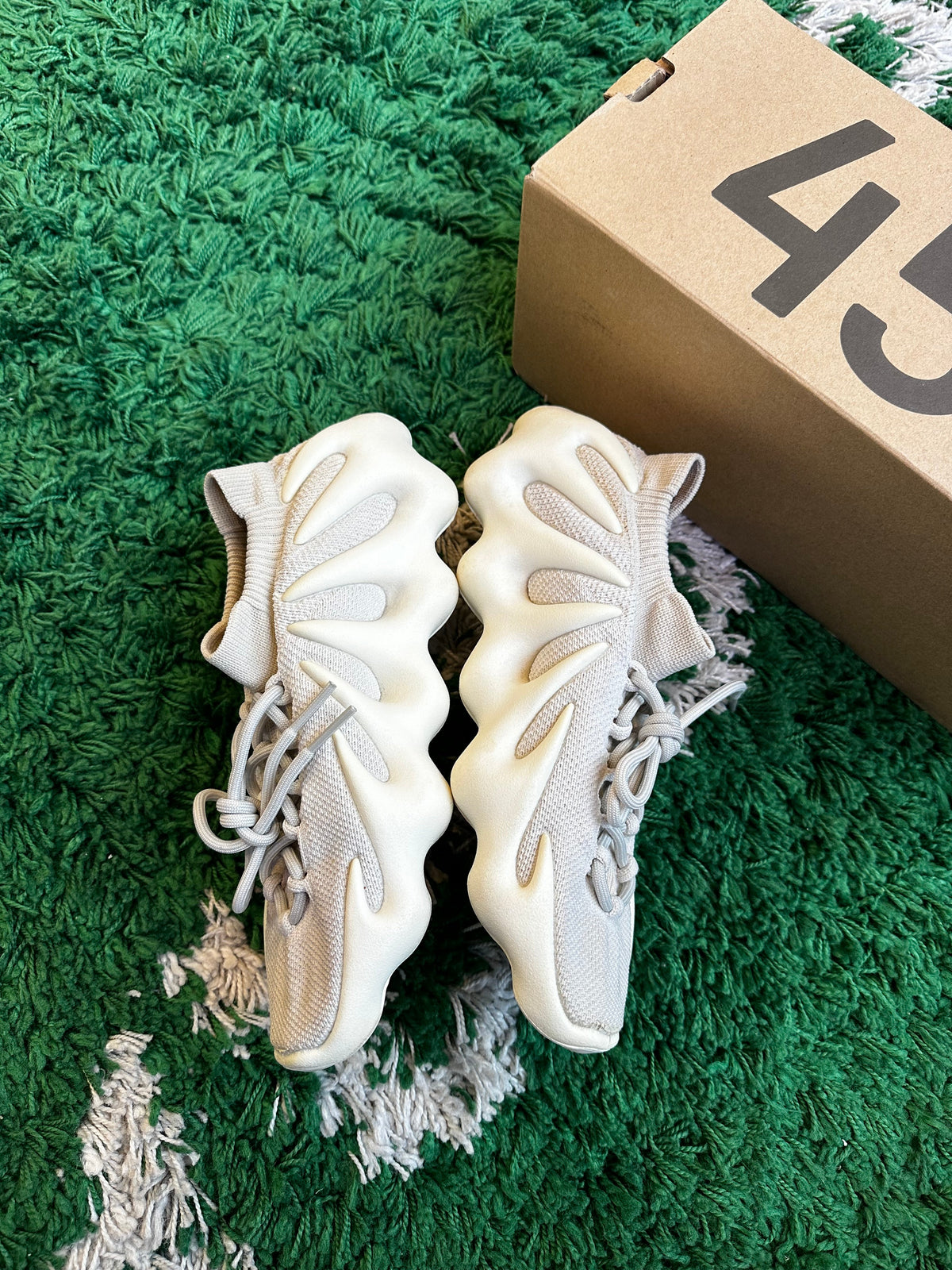 adidas Yeezy 450 “Cloud White” (Size 10) (Lightly Worn) - Image 3
