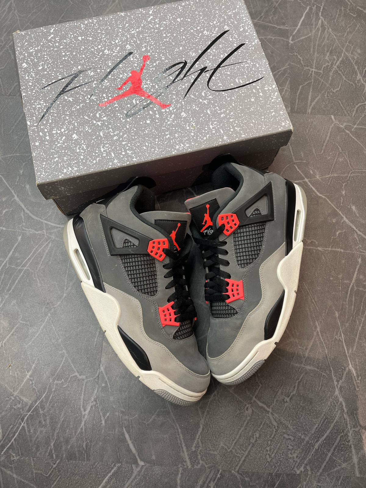 Jordan 4 “Infrared” (Size 13) (Lightly Worn)