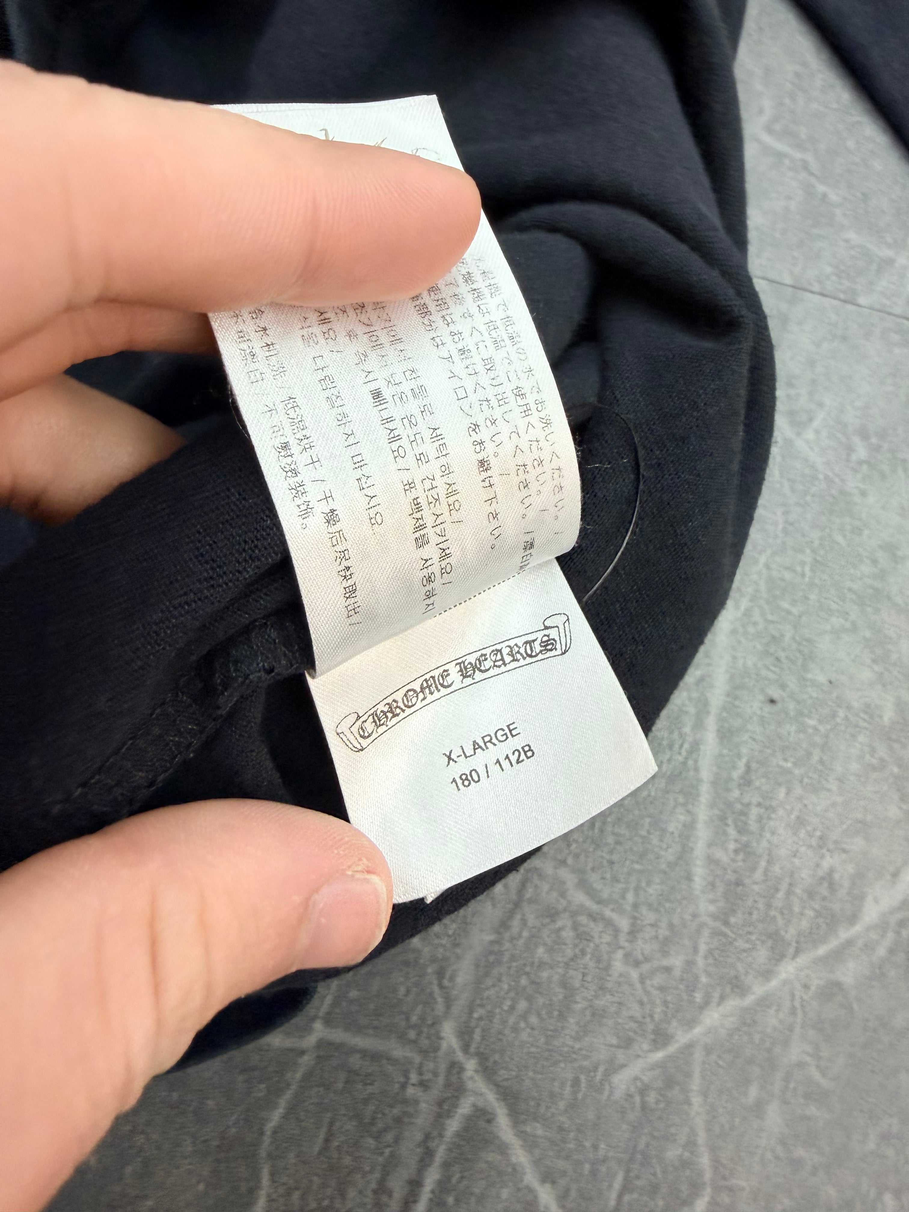 Chrome Hearts Sex Records Long Sleeve Tee