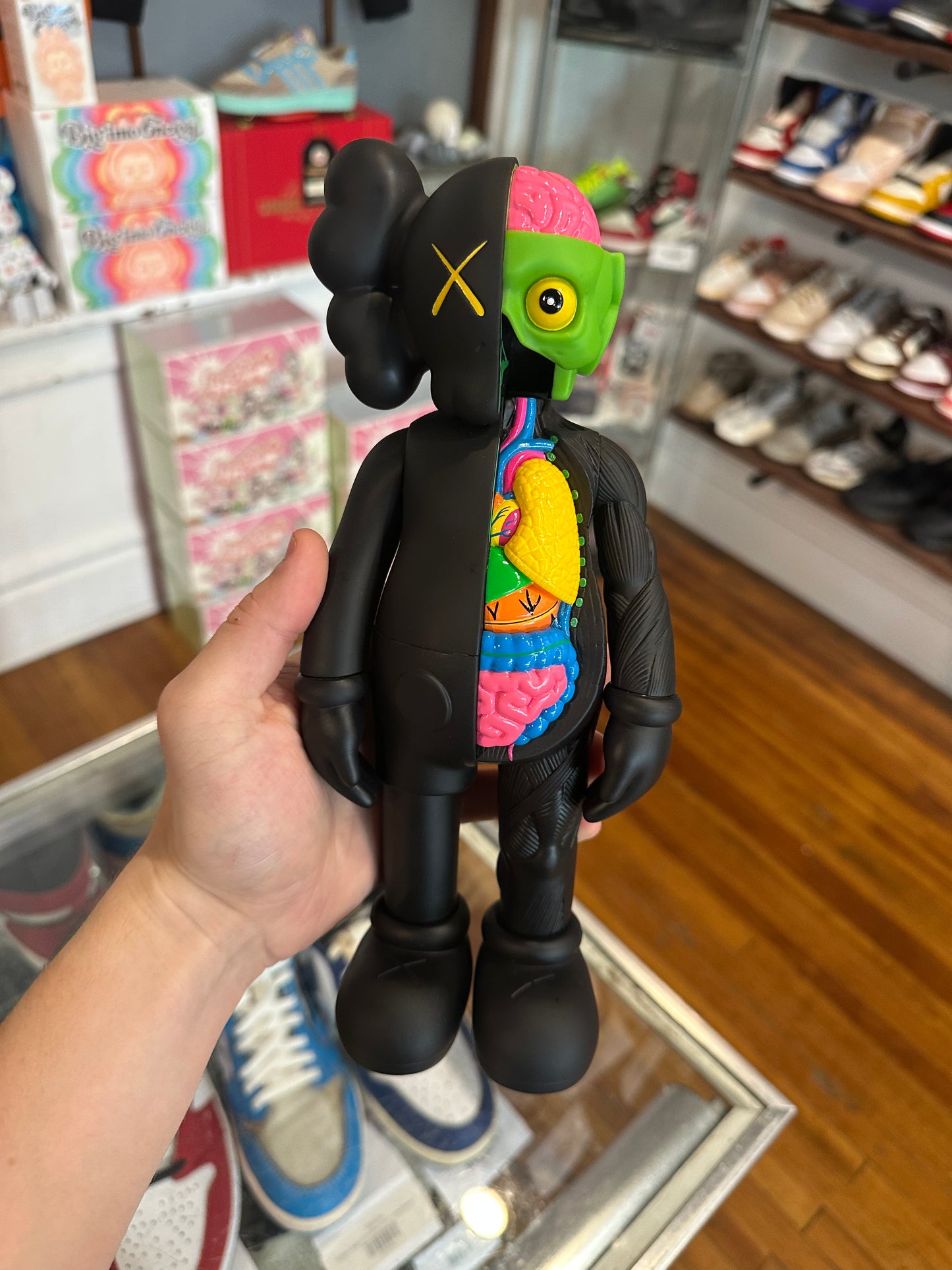 KAWS Companion Open Edition Flayed Figure “Black”