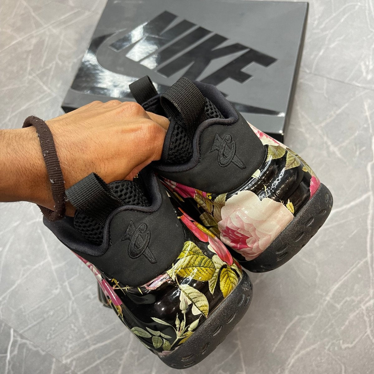 Nike Air Foamposite One Floral (Size 11.5) (Lightly Worn)