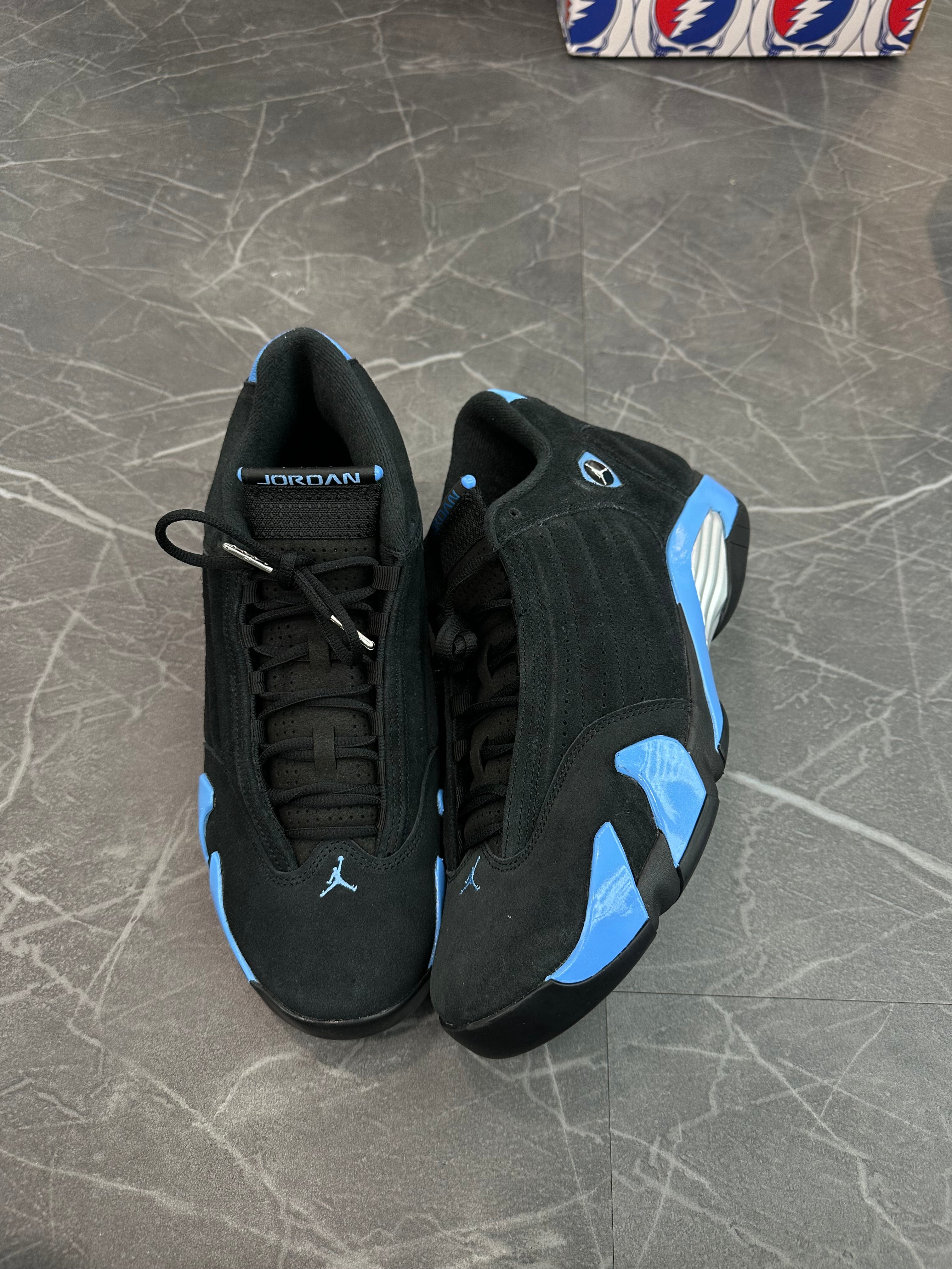 Jordan 14 “Black University Blue”
