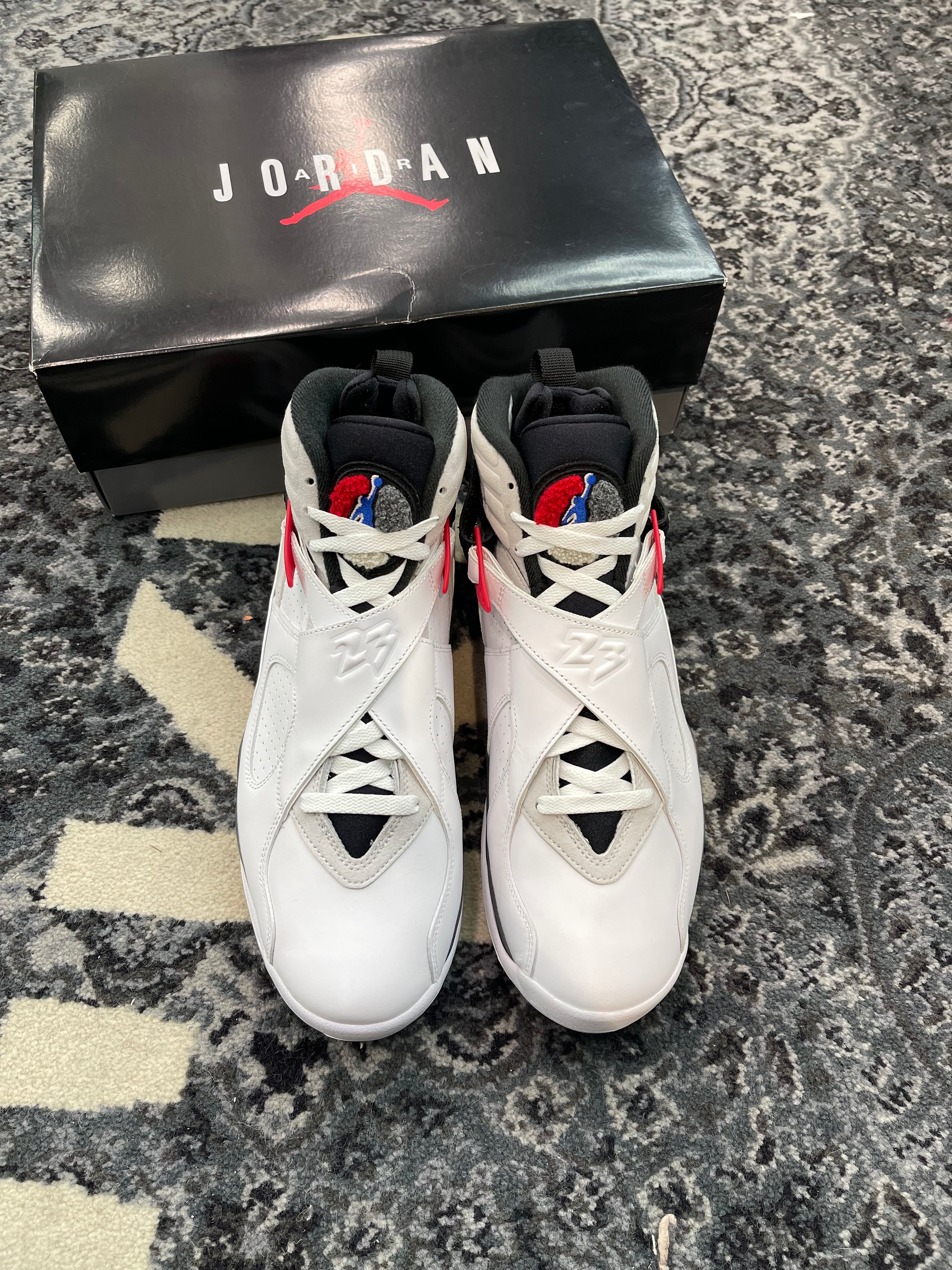 Jordan 8 “White True Red”
