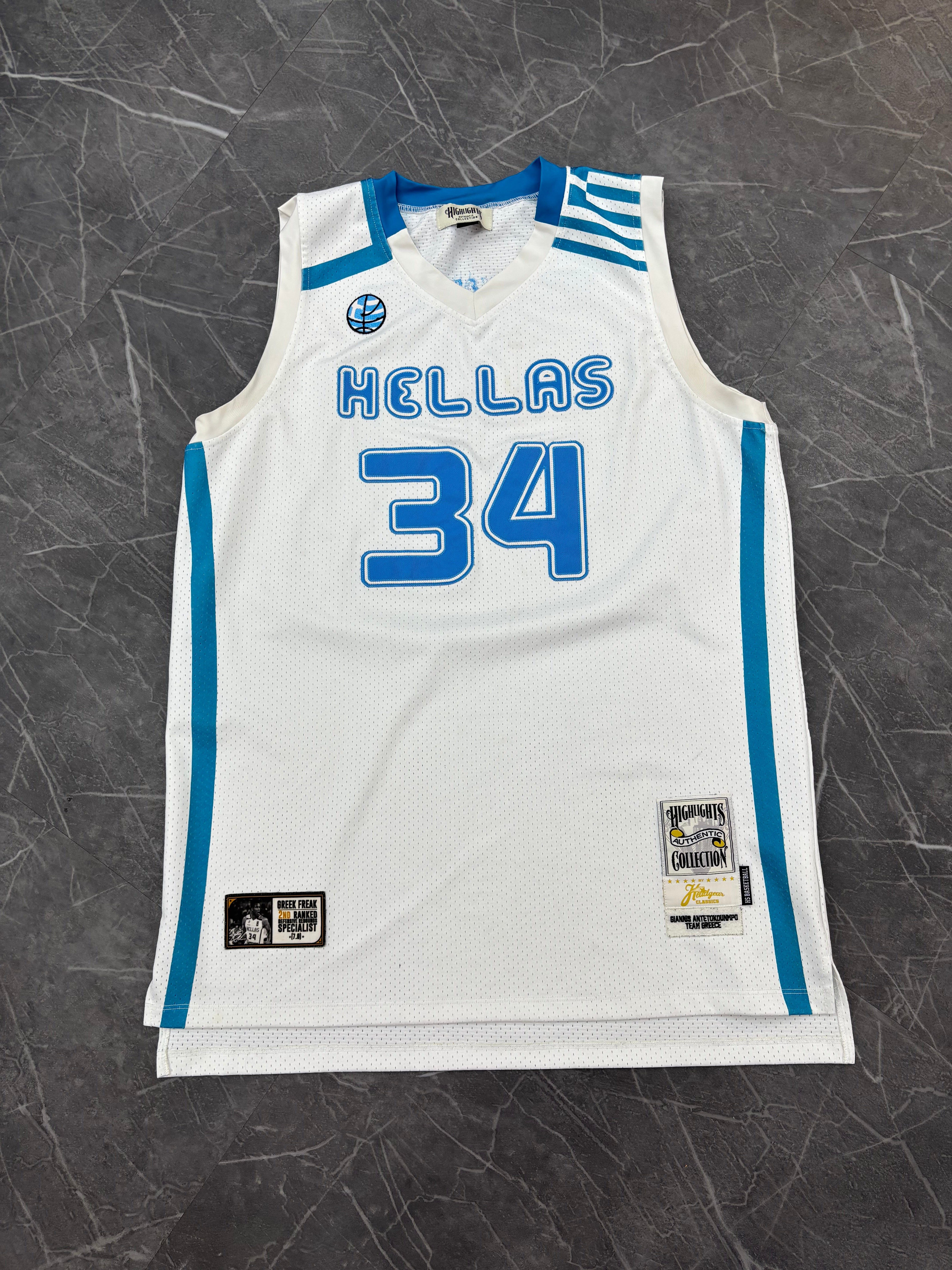 Highlights Giannis Antetokounmpo Greece Jersey