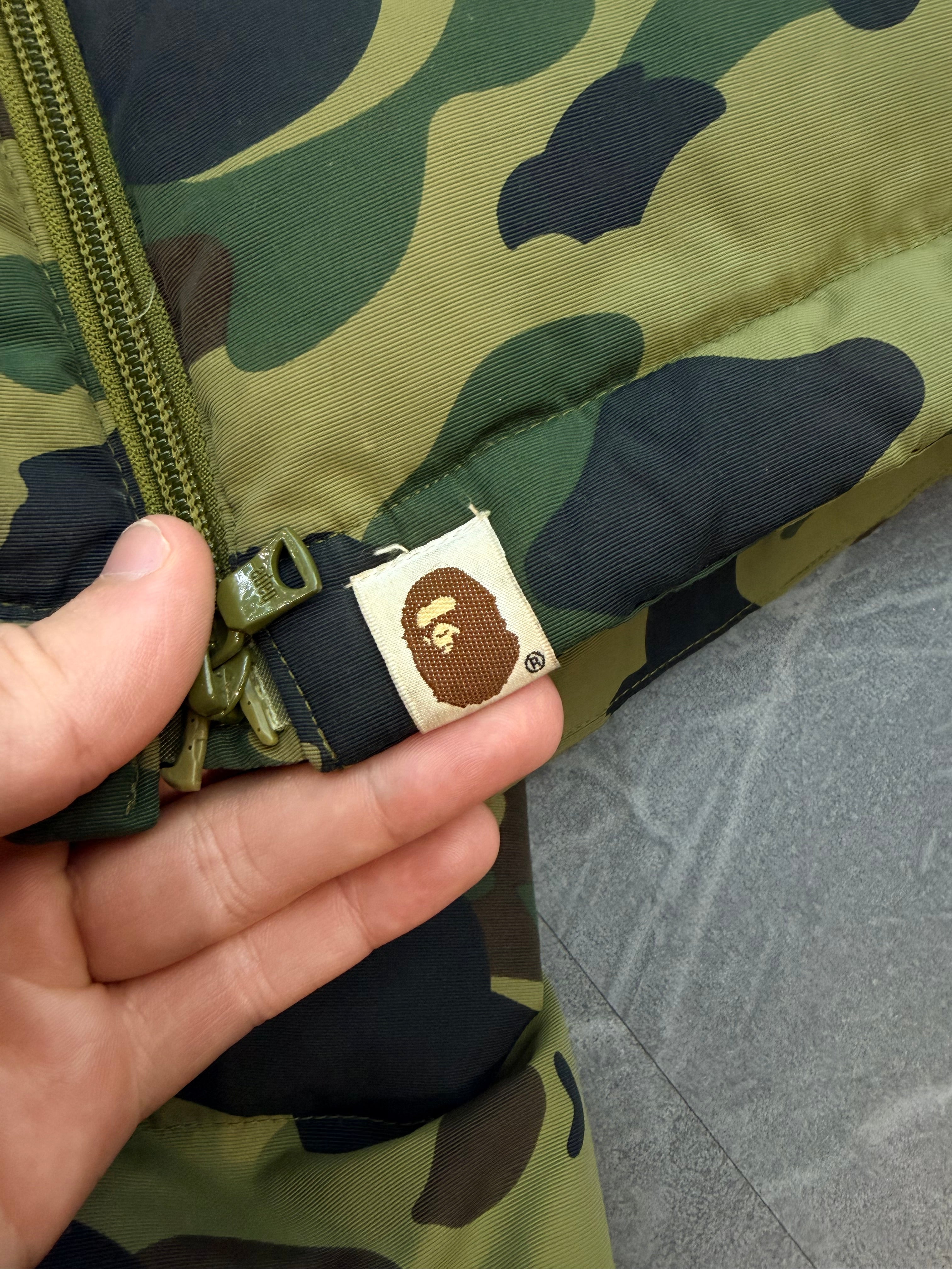 BAPE Camo 1st Down Puffer Jacket