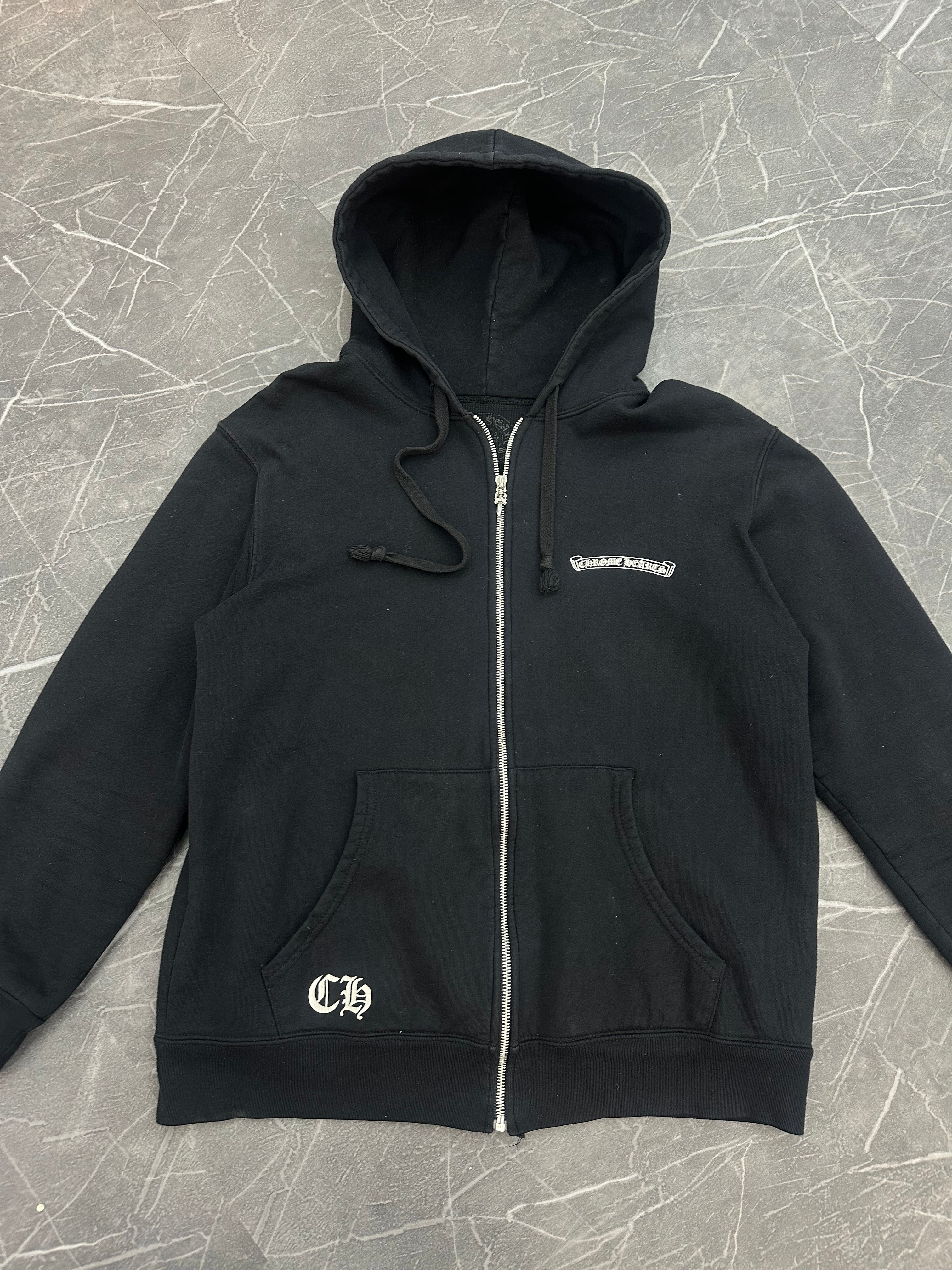 Chrome Hearts Thermal Zip Up “Floral Cross”