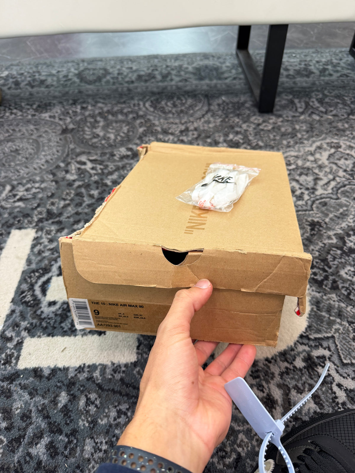 Nike Air Max 90 x Off White “Black”