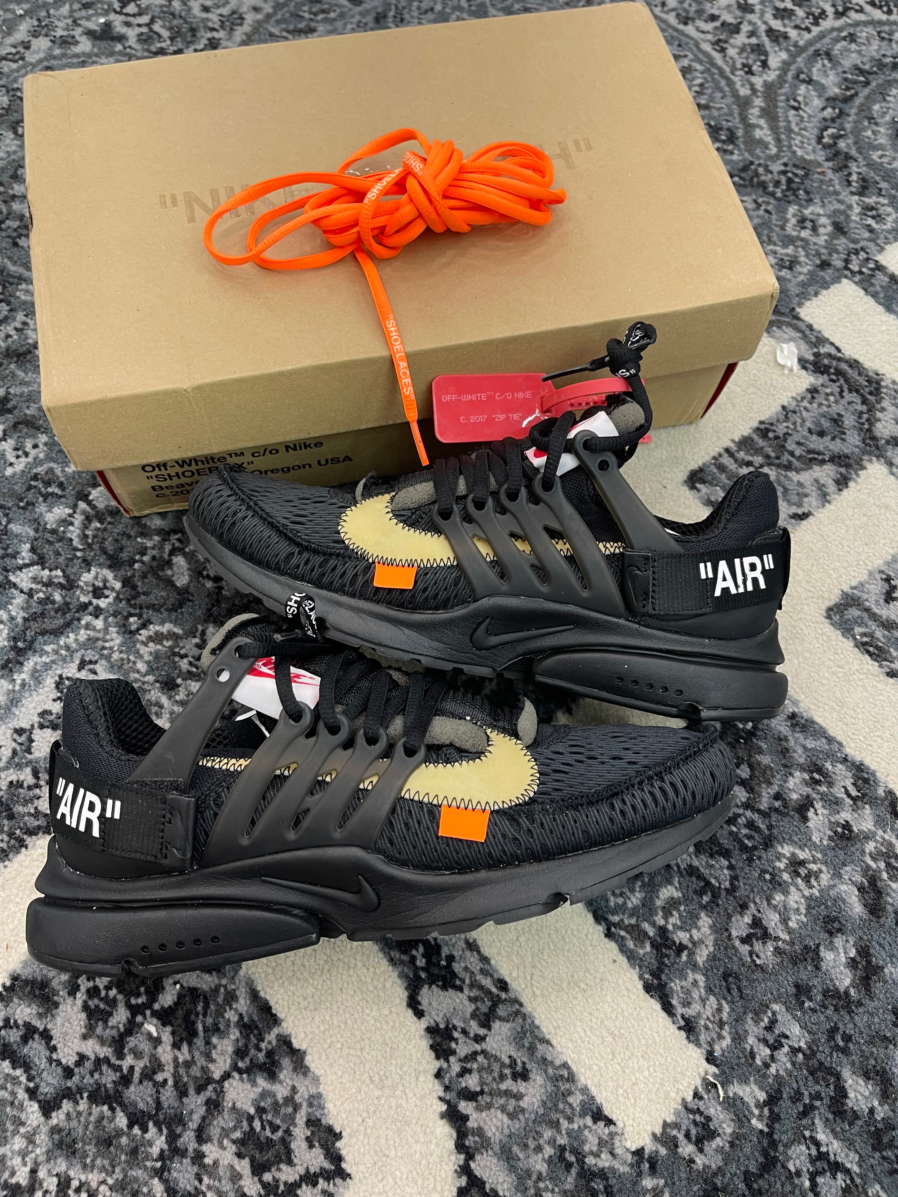 Nike x Off White Presto “Black”