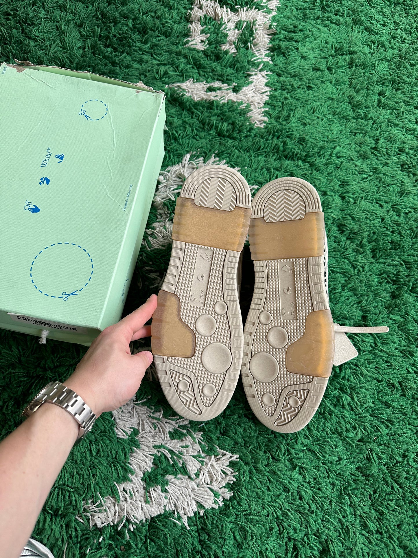 Off-White Out of Office “Beige”