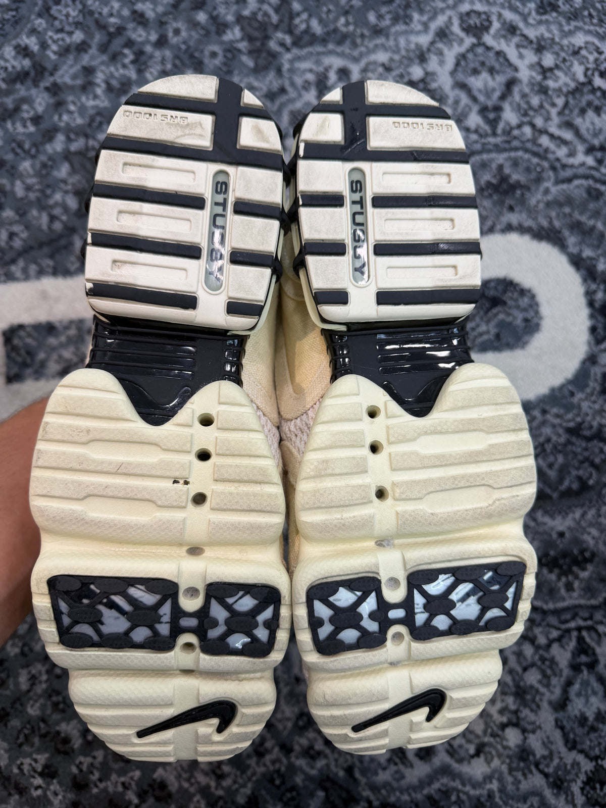 Nike Air Spiridon Cage 2 Stussy “Tan” (Size 10.5) (Lightly Worn)
