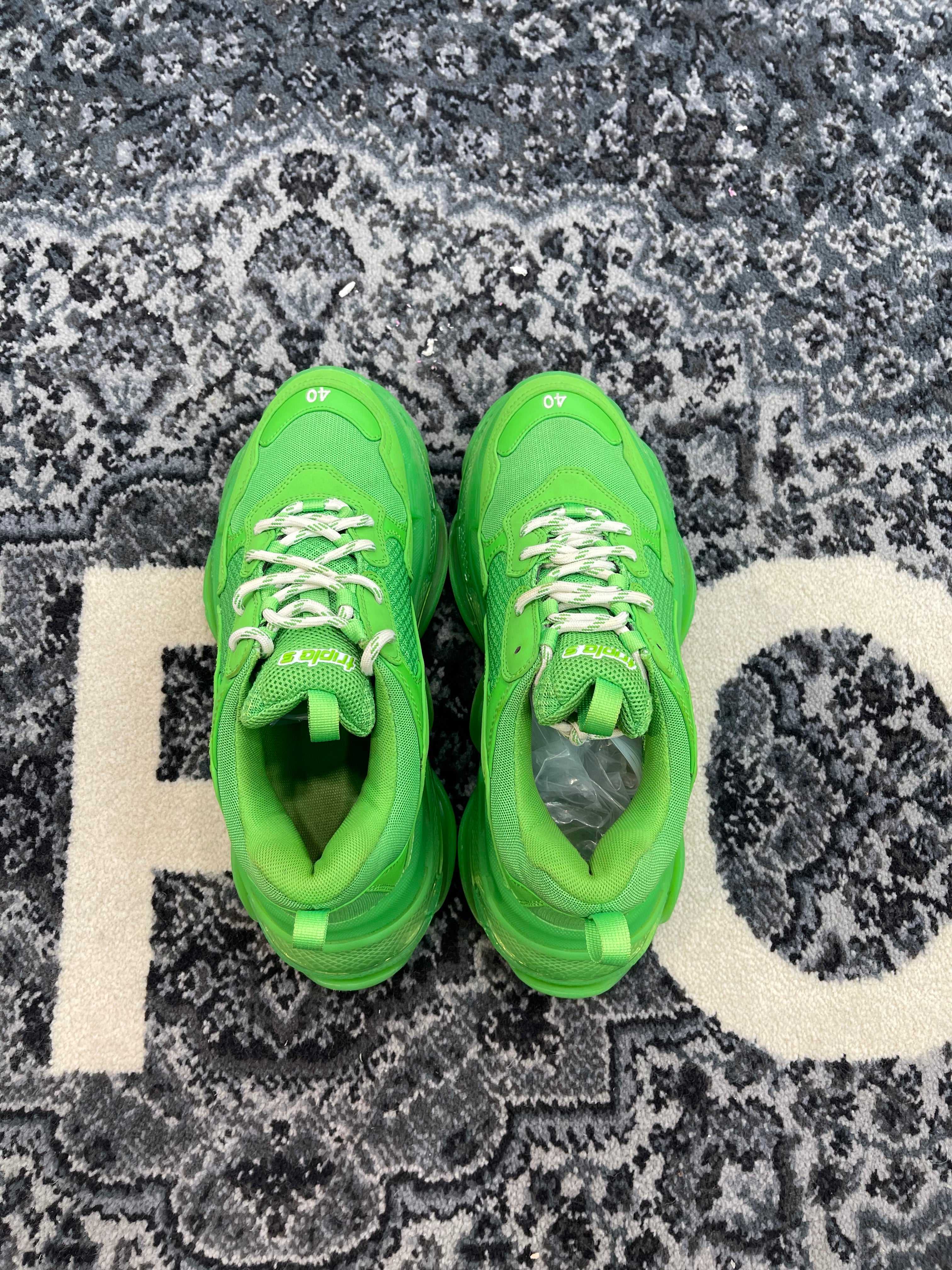 Balenciaga Triple S “Neon Green”
