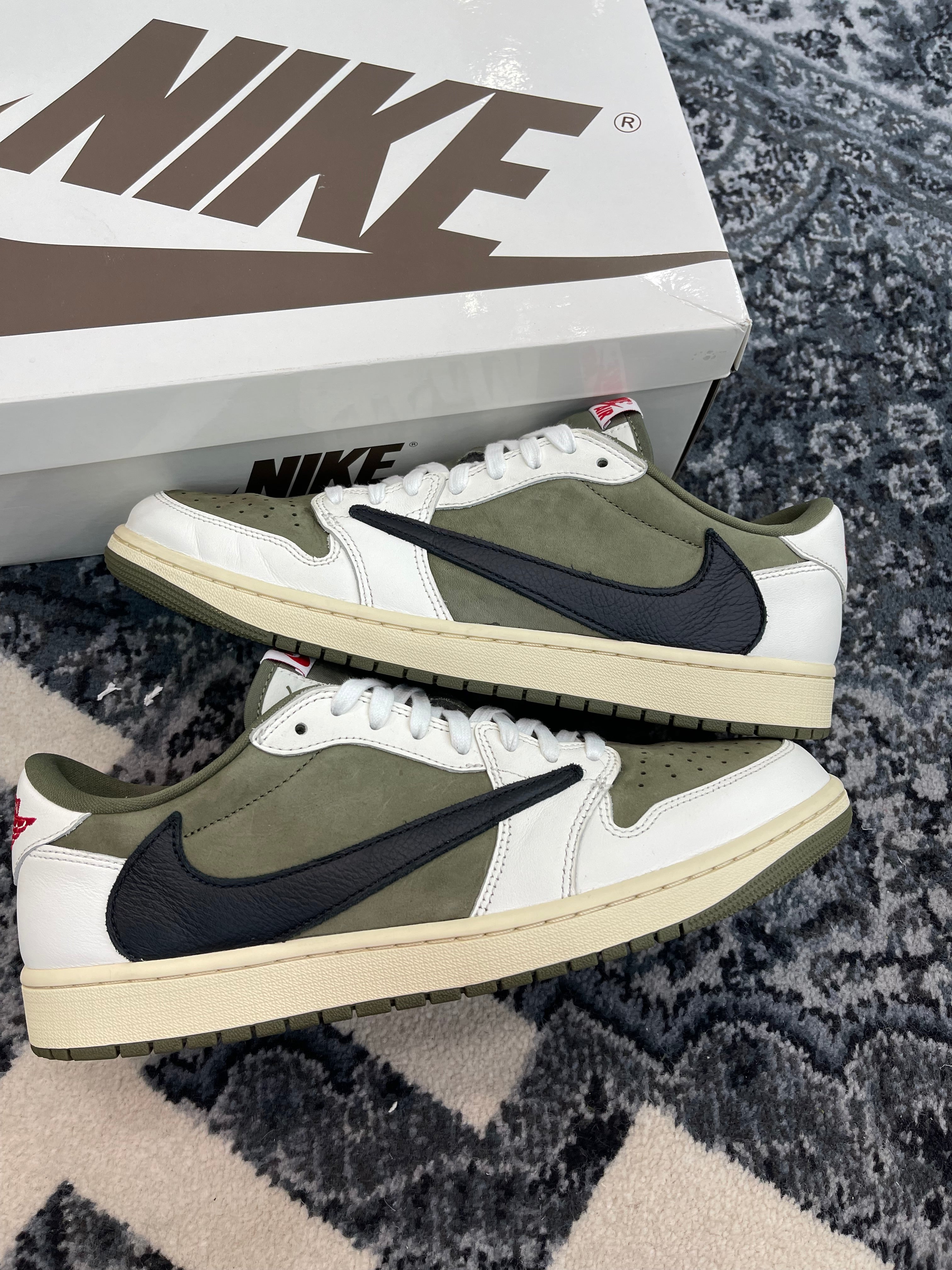Jordan 1 Low x Travis Scott “Medium Olive”