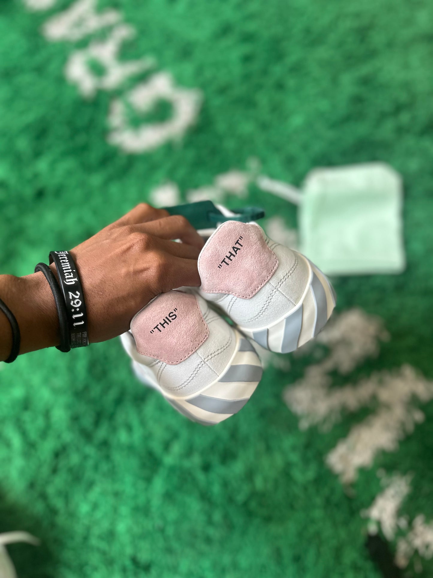 Off-White Vulc Low “Pink/Grey” (38)