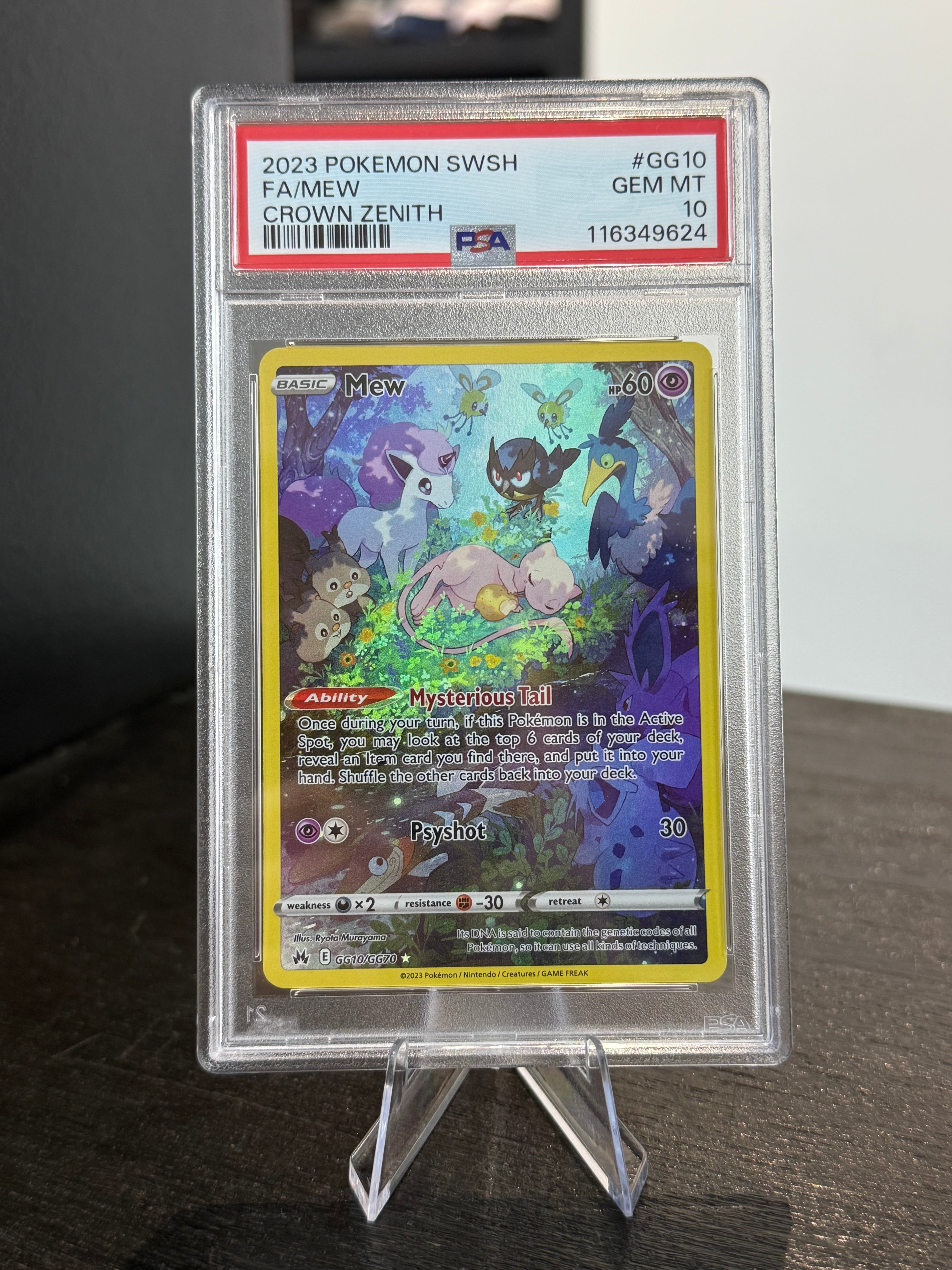 Mew #GG10 (PSA 10)