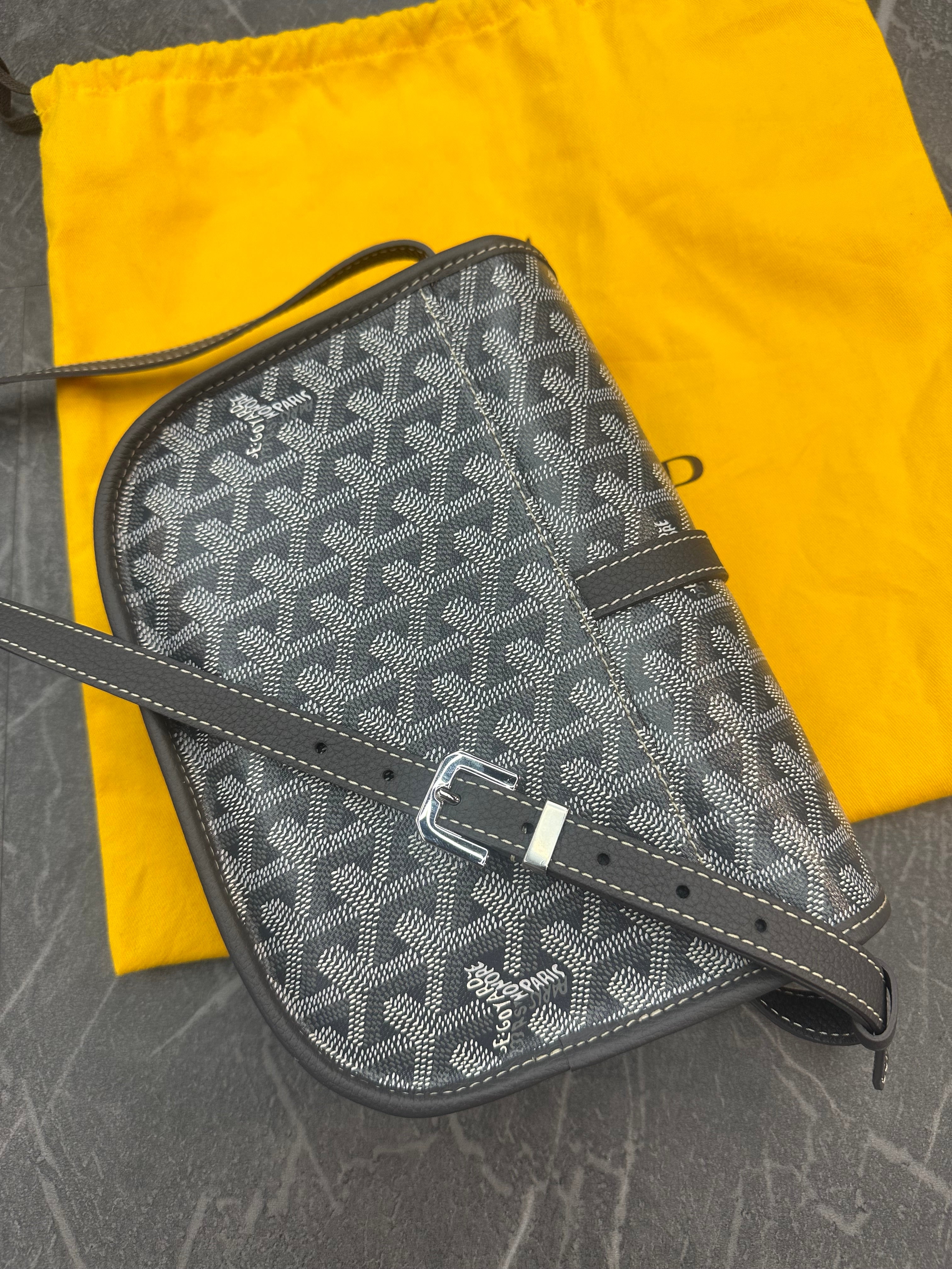 Goyard Belvedere PM Grey