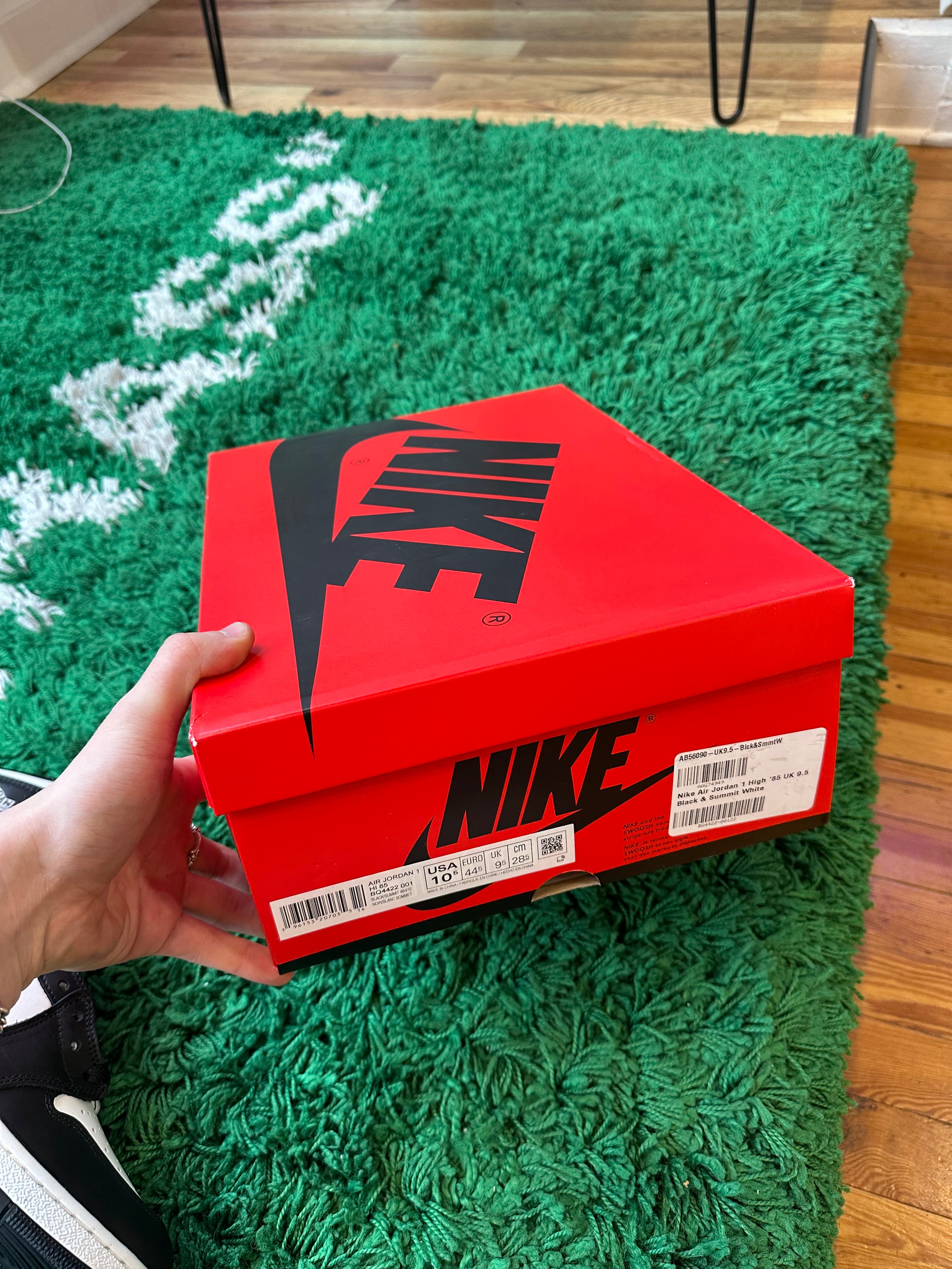 Jordan 1 High “Black White” ‘85