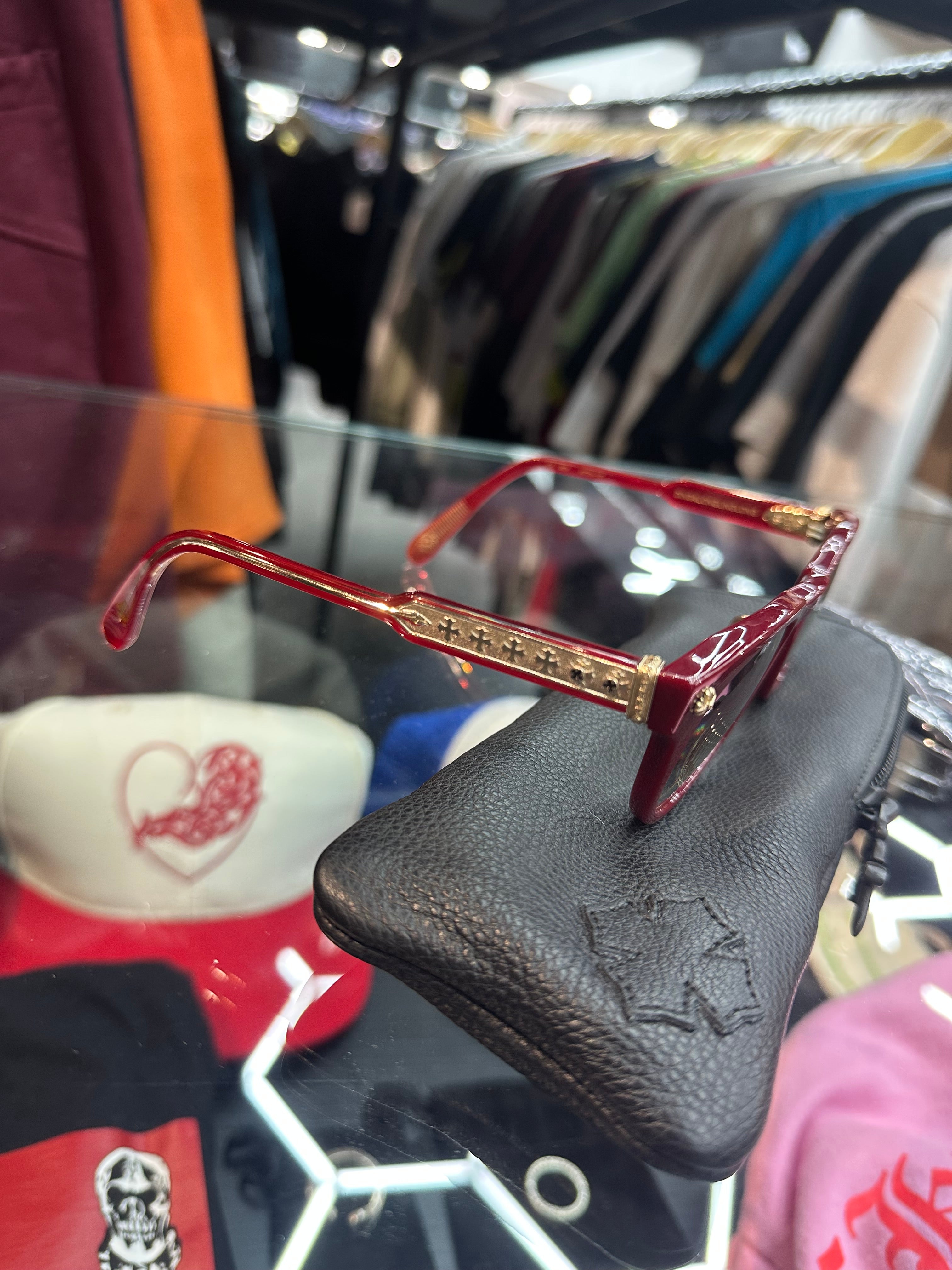 Chrome Hearts Glasses “Red Dingalinglong”