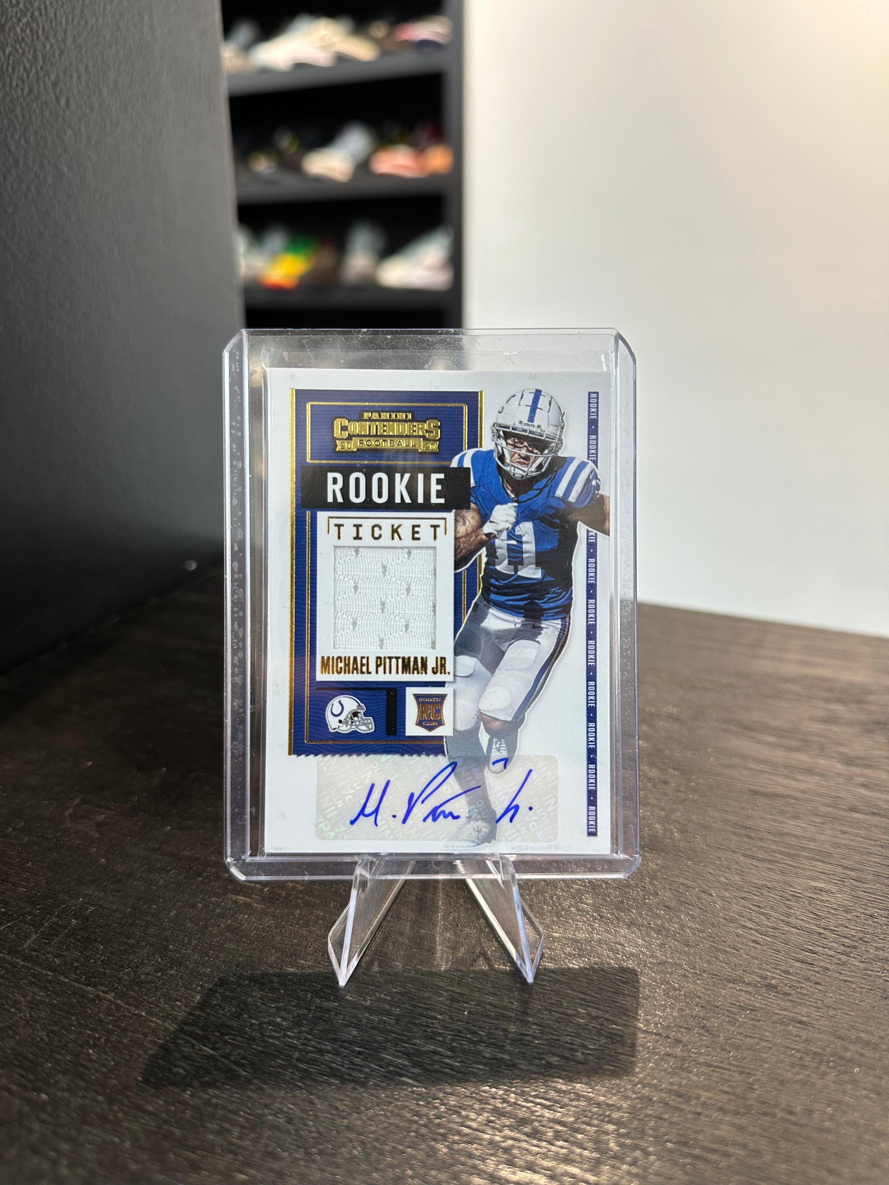 2020 Contenders Michael Pittman Jr #RSV-MPI Rookie Patch Auto