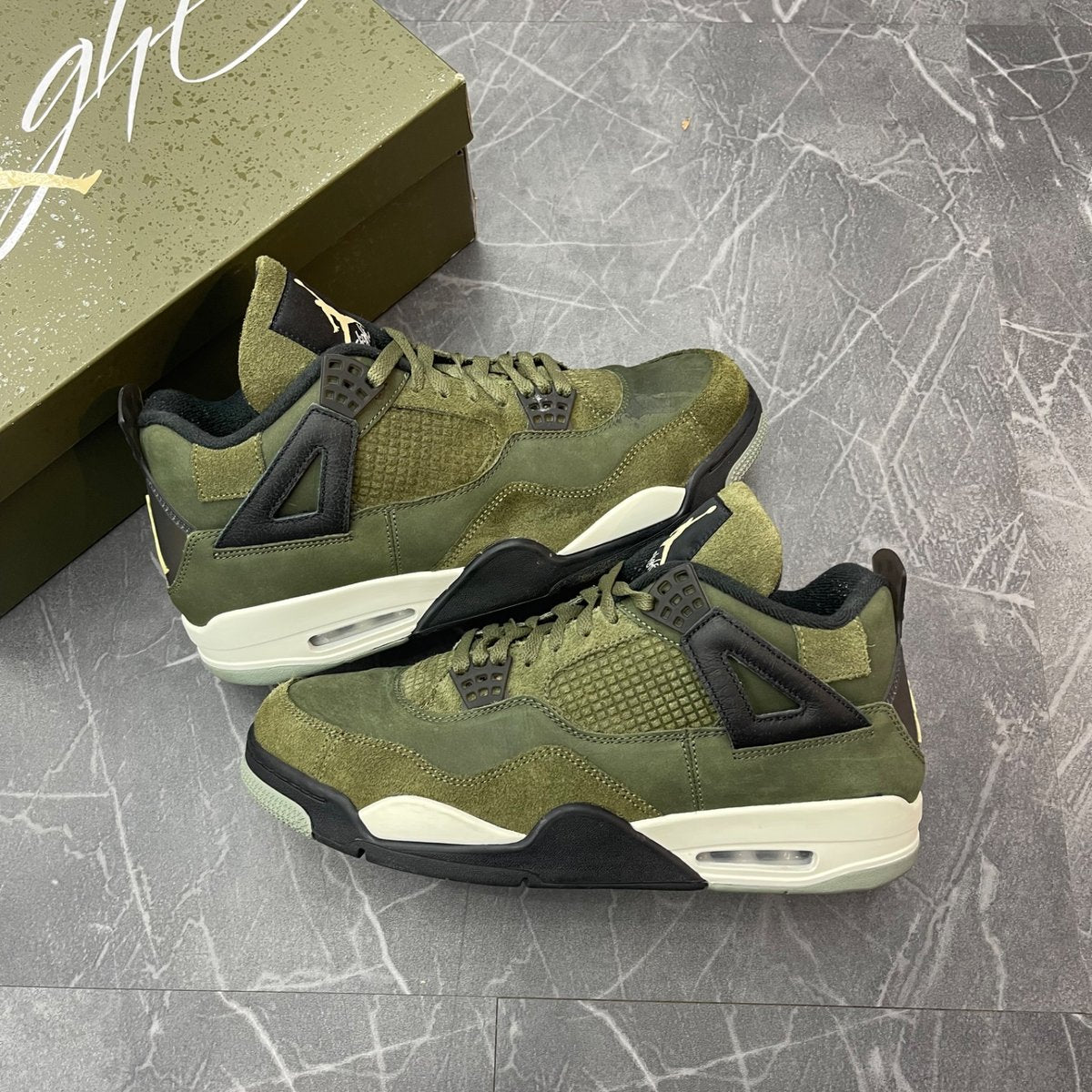 Jordan 4 Retro SE Craft Medium Olive (Size 12)
