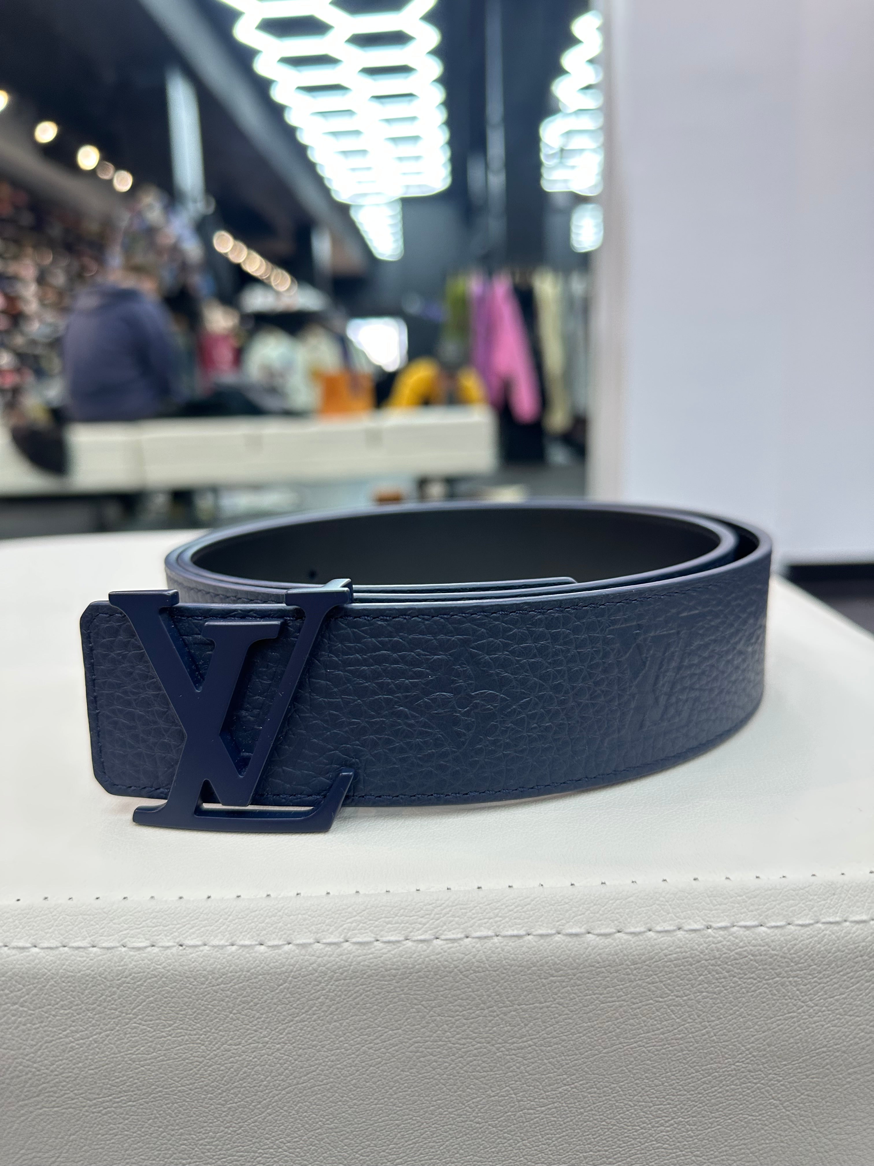 Louis Vuitton Monogram Belt “Navy”