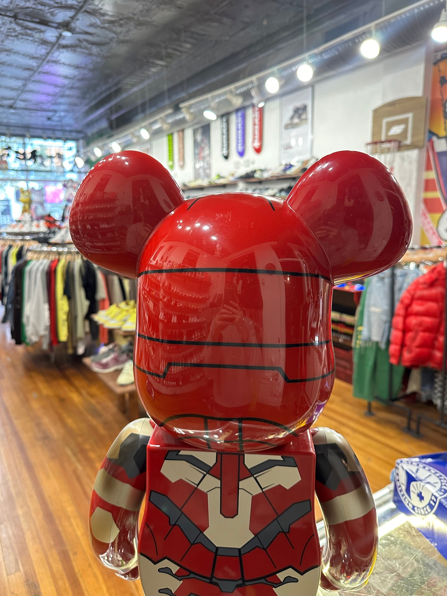 Bearbrick 1000% “Iron Man Mark XLII Damaged”