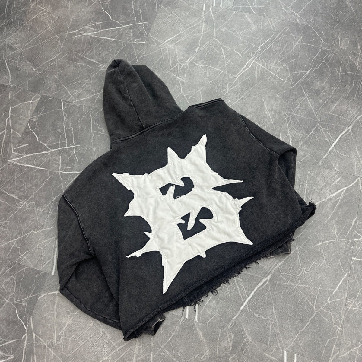 Billionaire Studios Hoodie Charcoal - Image 2