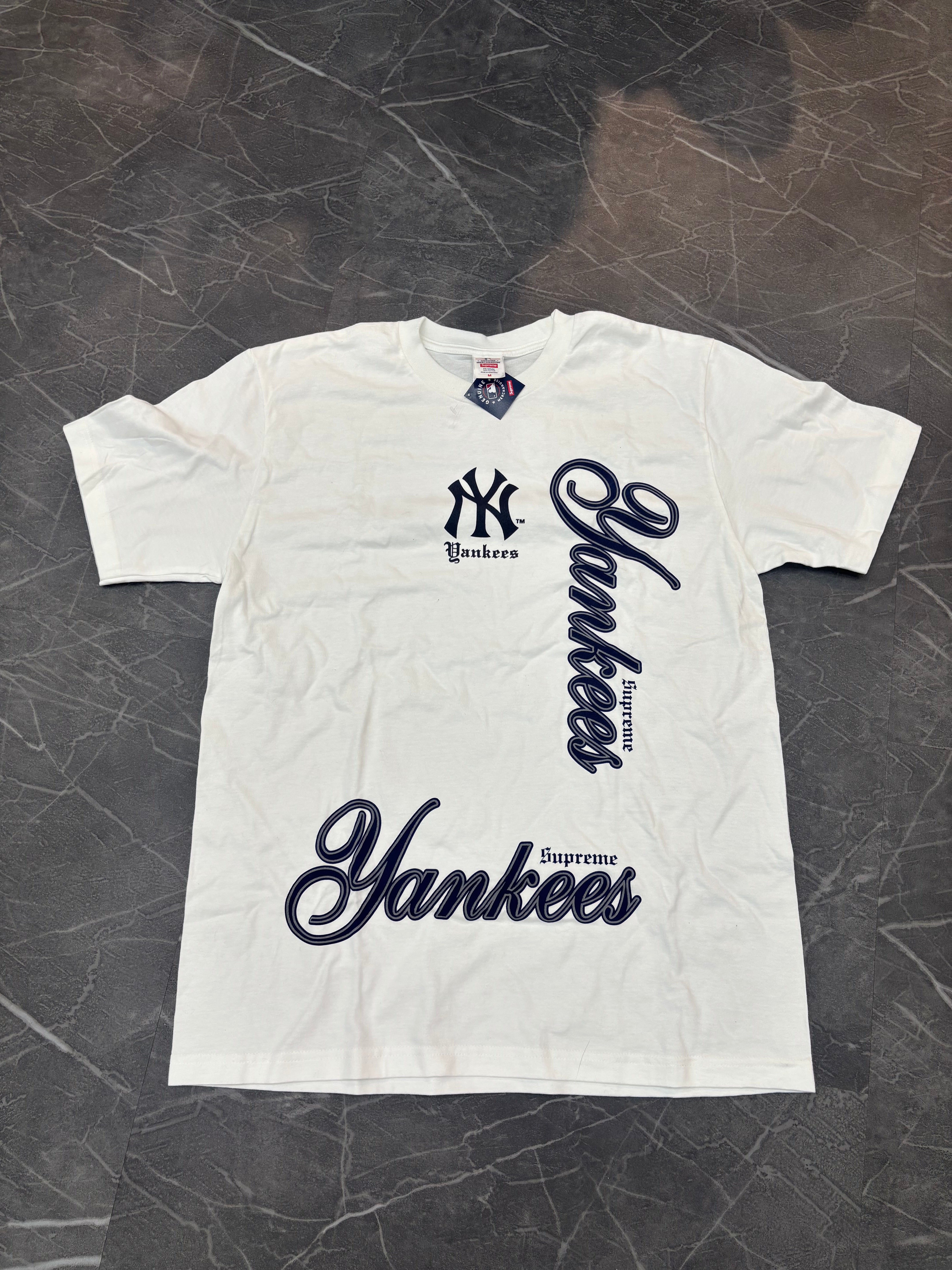 Supreme MLB Yankees Tee “White”