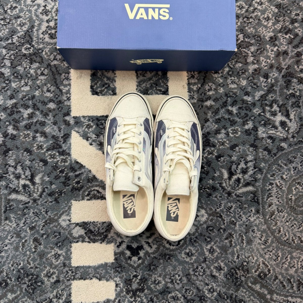 Vans LX Old Skool Archive Flame White - side