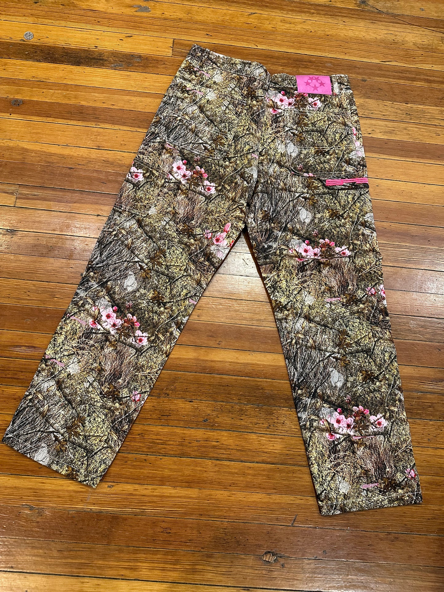 Sp5der Camo Double Knee Workwear Pants (32)