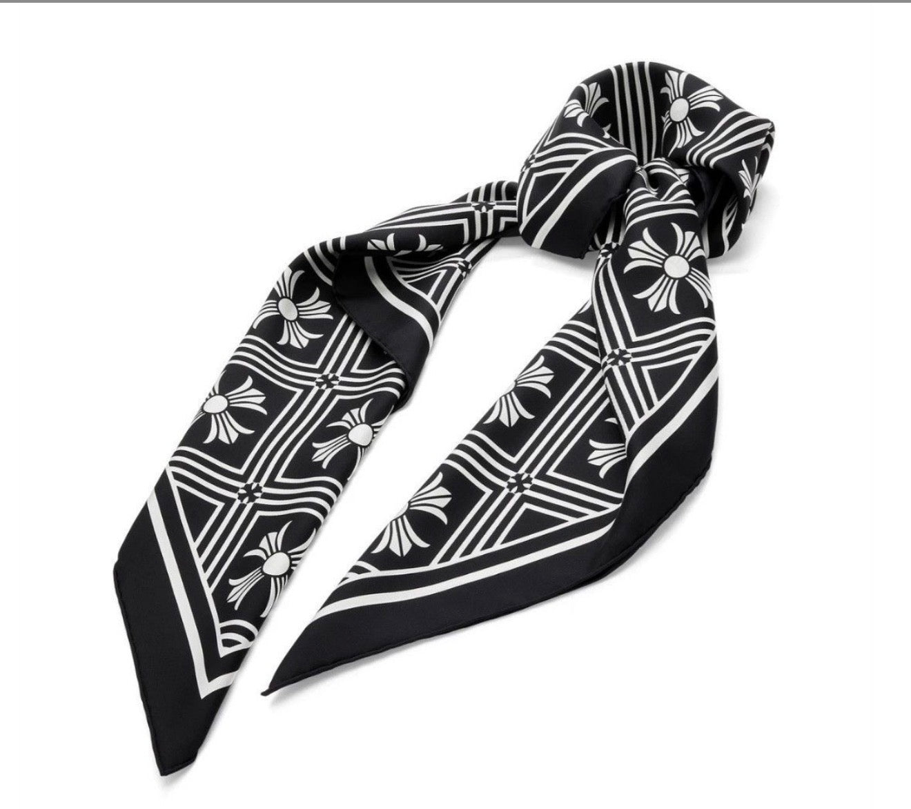 Chrome Hearts Silk Scarf Math Plus