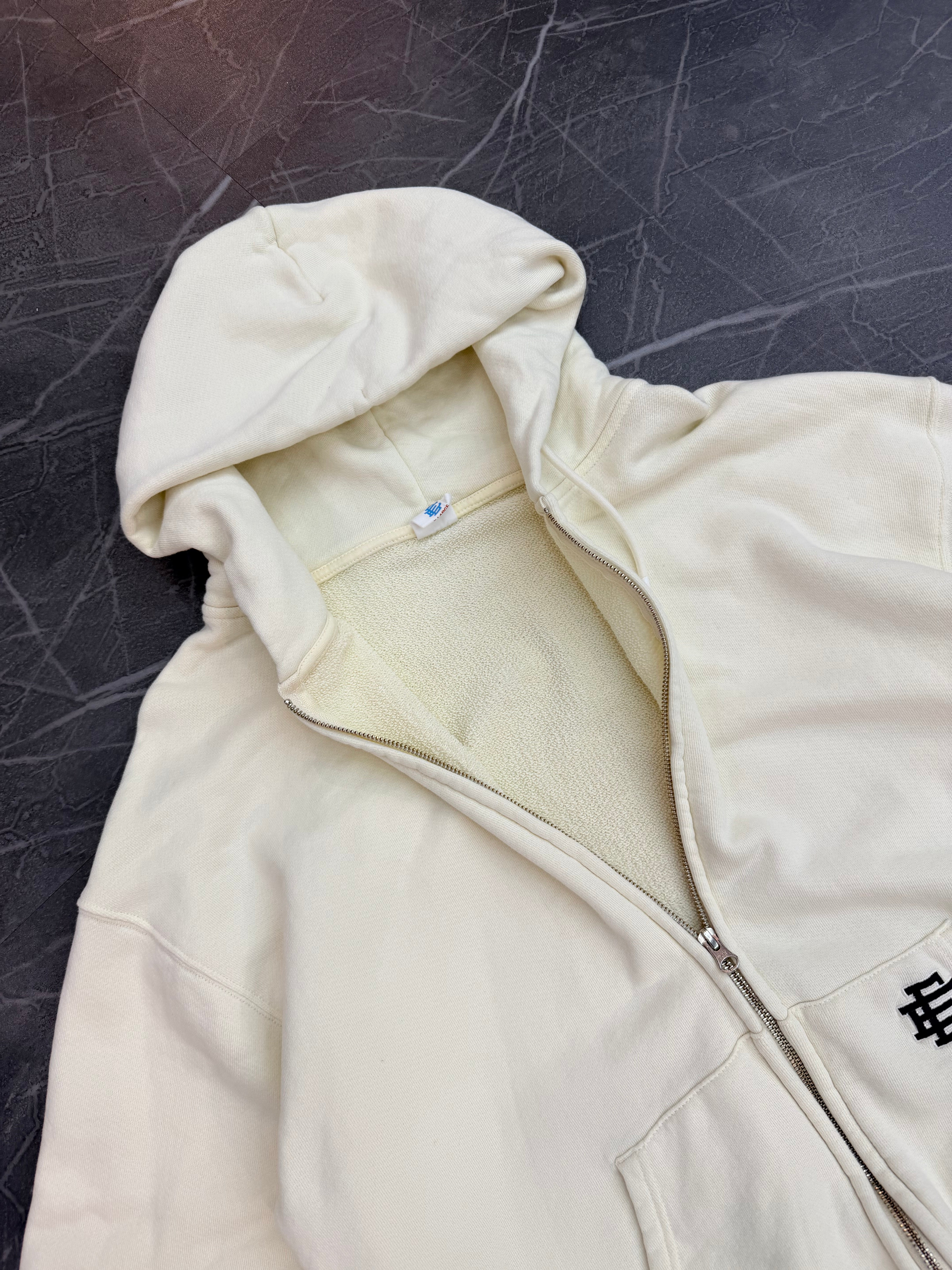 Eric Emanuel Cream Zip Up