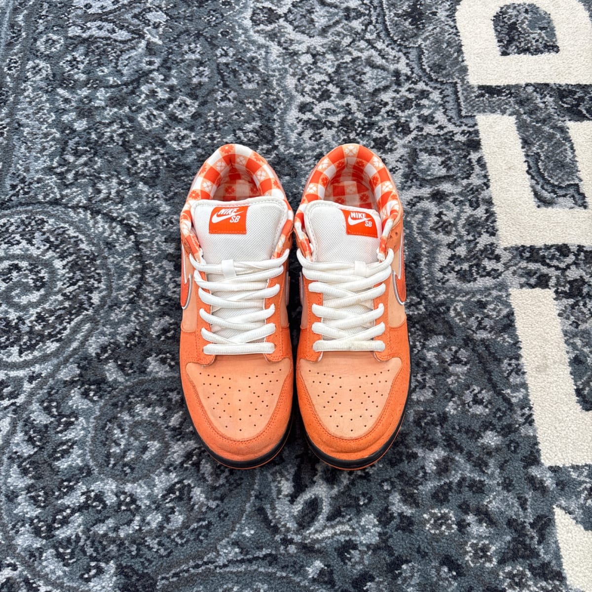 Nike SB Dunk Low Concepts Orange Lobster (Size 9.5) (Lightly Worn)