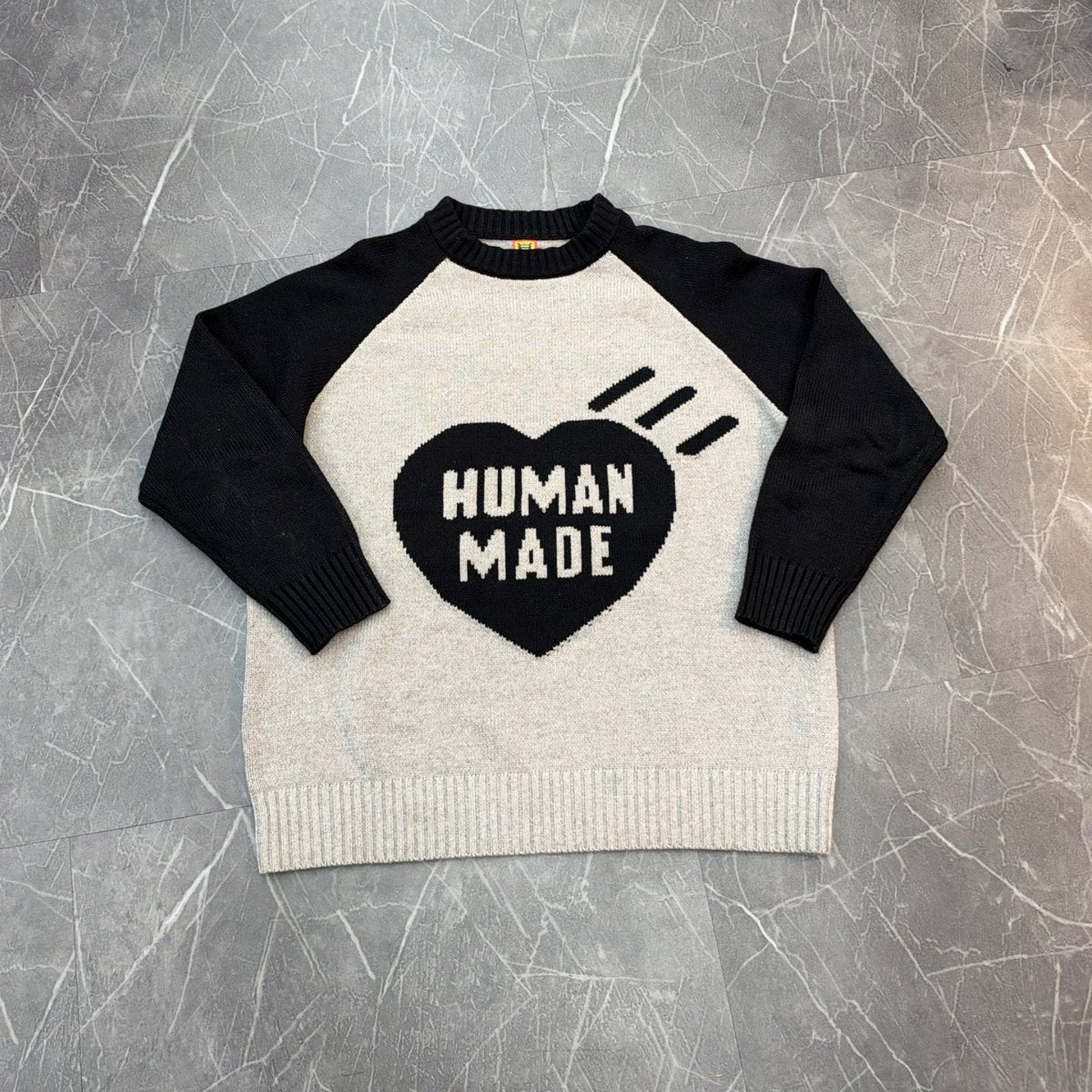 Human Made Knit Sweater Grey