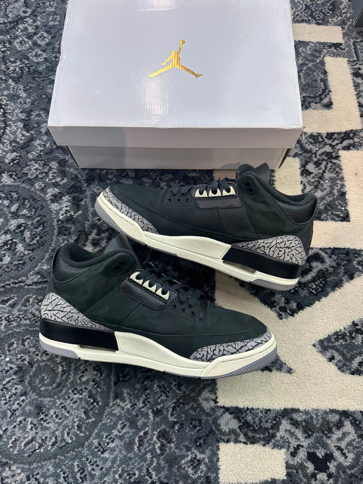 Jordan 3 “Off Noir” (Size 10M) - Image 2