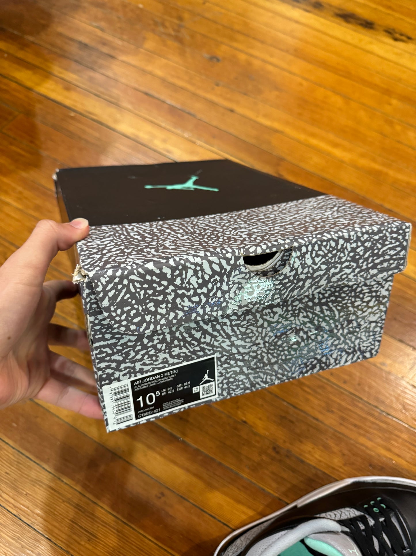 Jordan 3 “Green Glow”