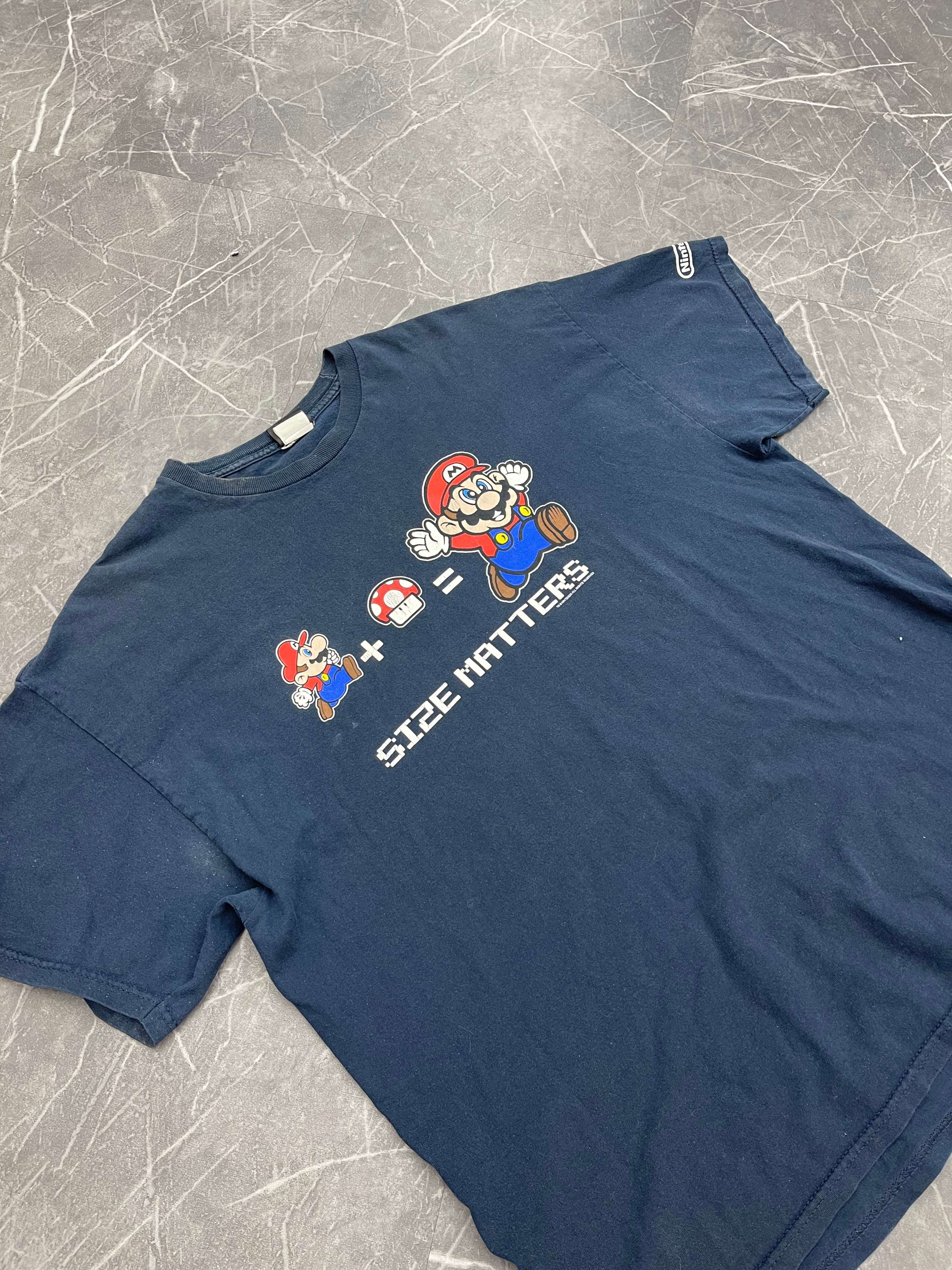 2006 Nintendo Super Mario Size Matters Tee (XXL)