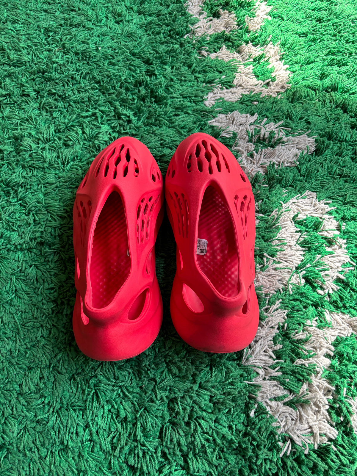 adidas Yeezy Foam Runner “Vermillion” (Size 14) (Lightly Worn) - Image 5