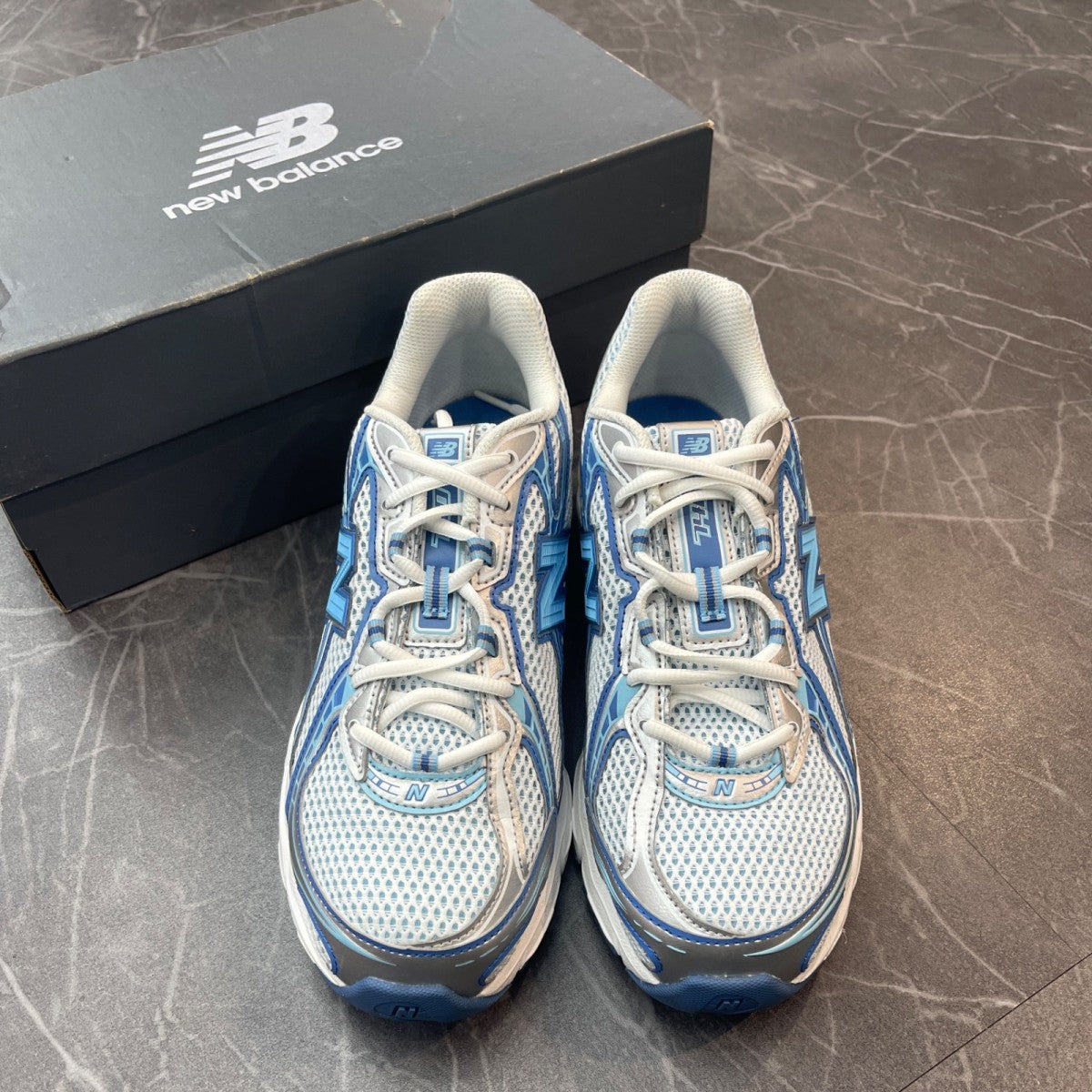 New Balance 740v2 Blue Agate White - Image 2