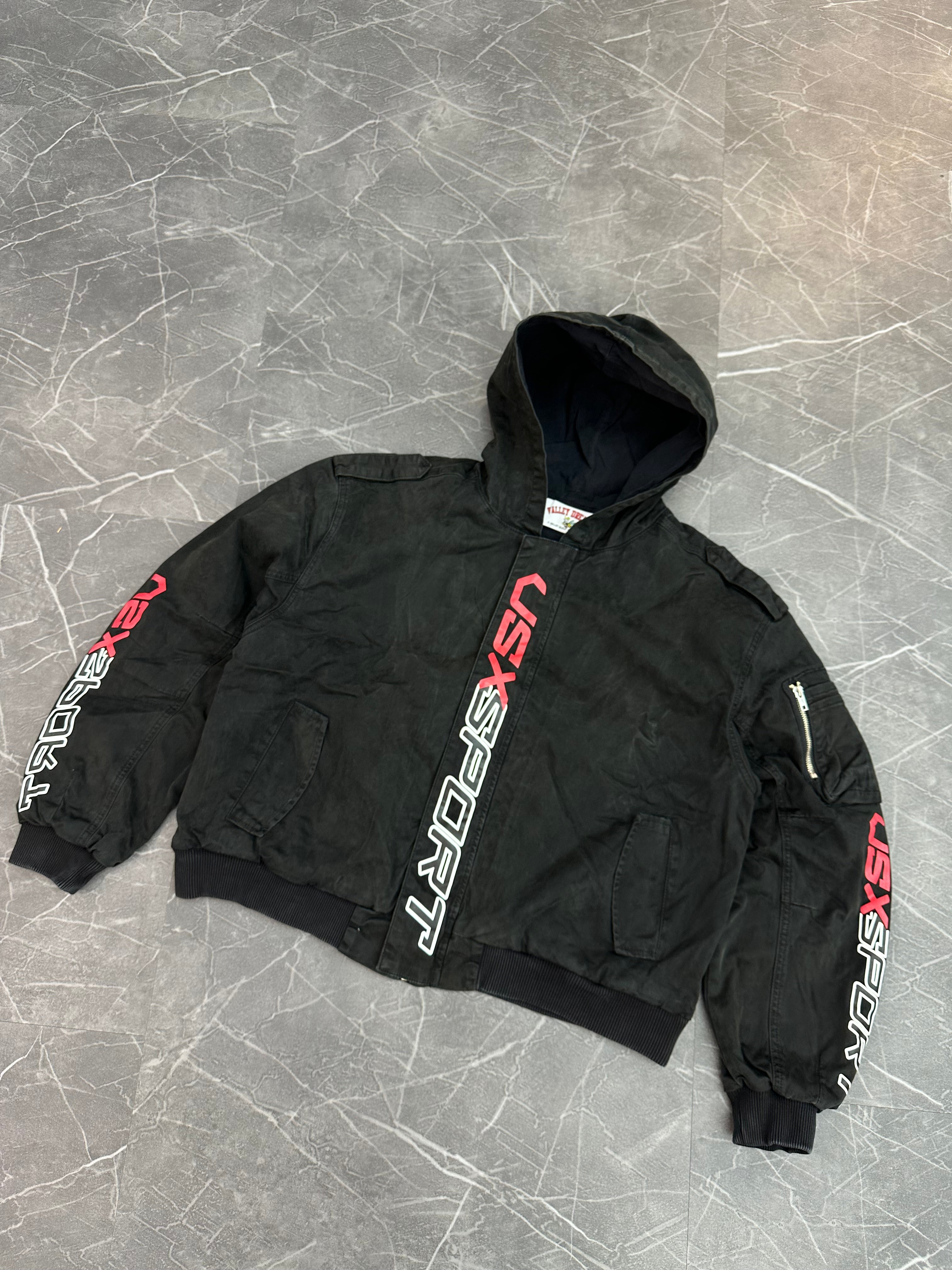 Vale Forever Black VSX Hooded Bomber