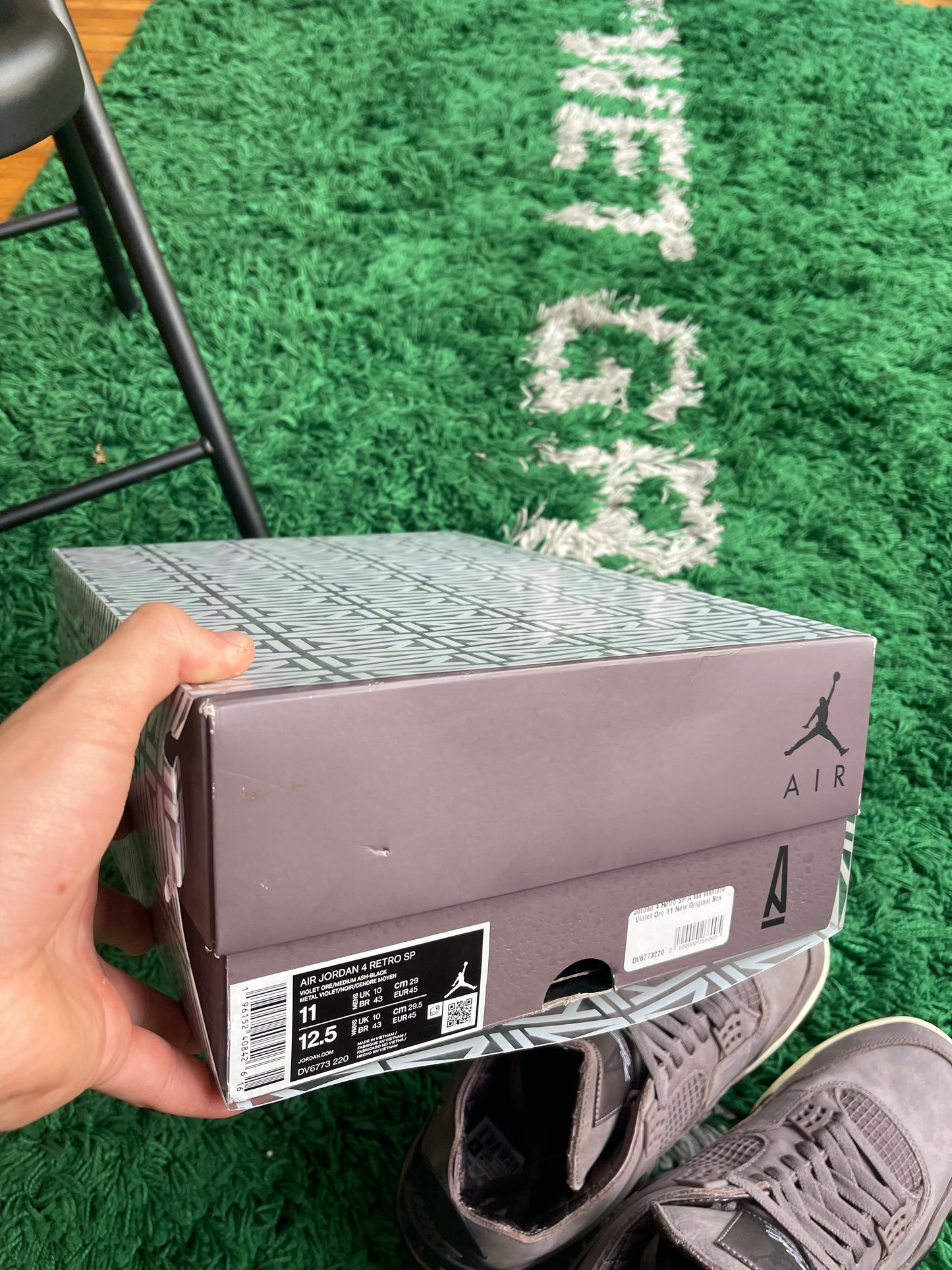 Jordan 4 x A Ma Maniere “Violet Ore”