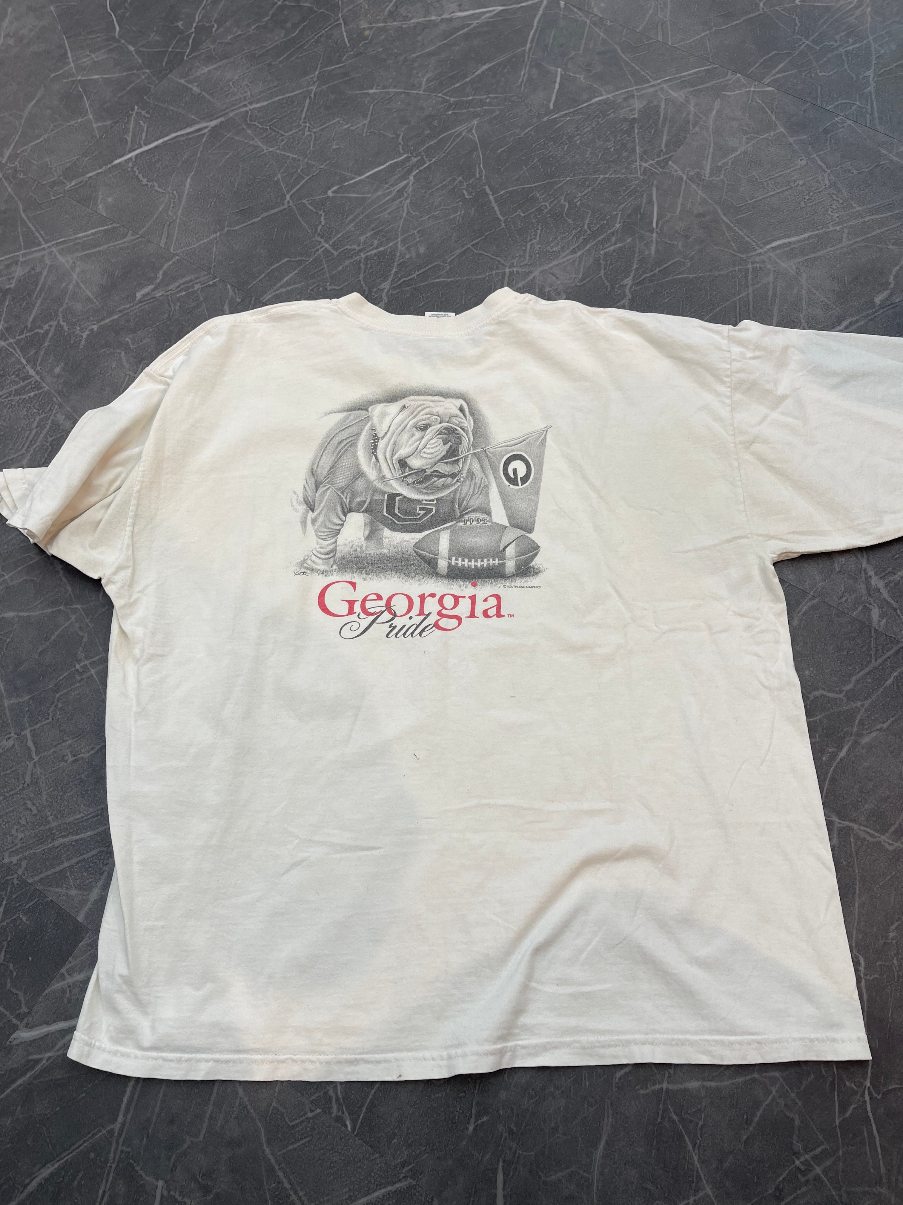 Georgia Bulldogs Tee White (XXL)