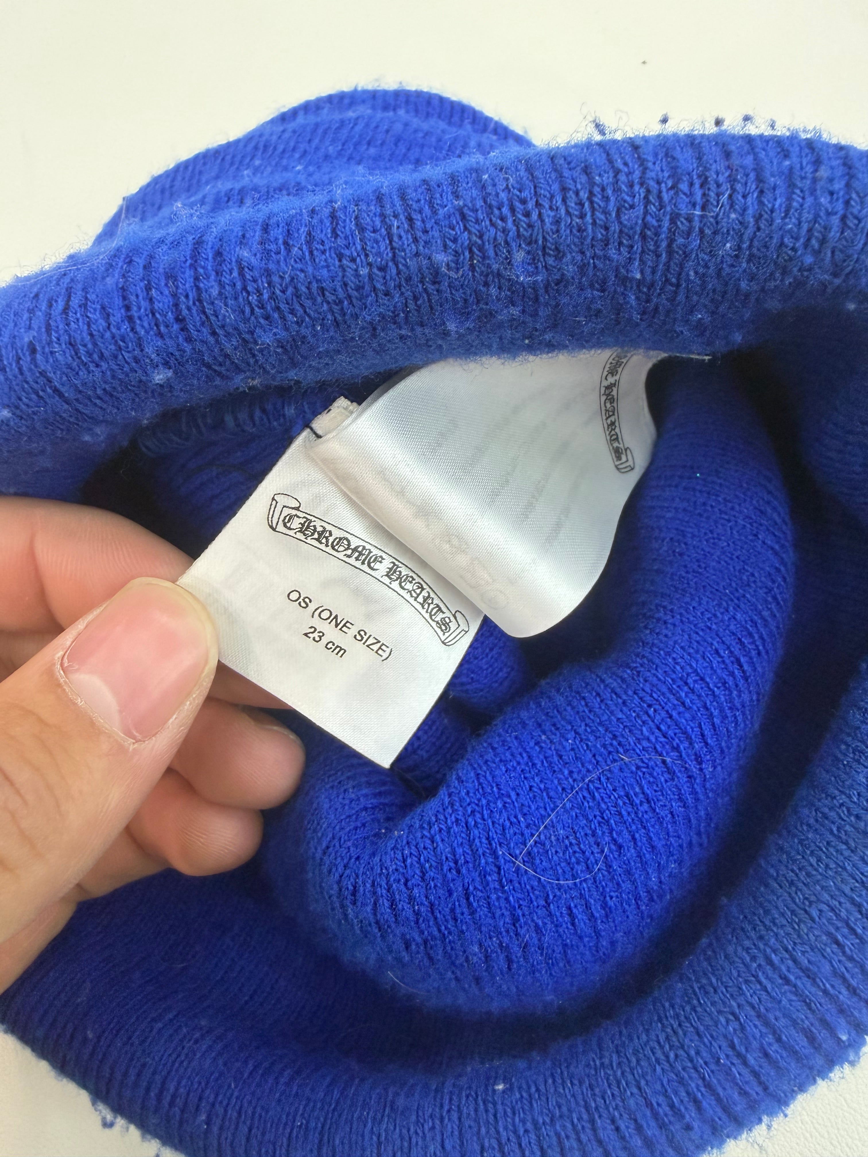 Chrome Hearts Beanie “Ice Blue”