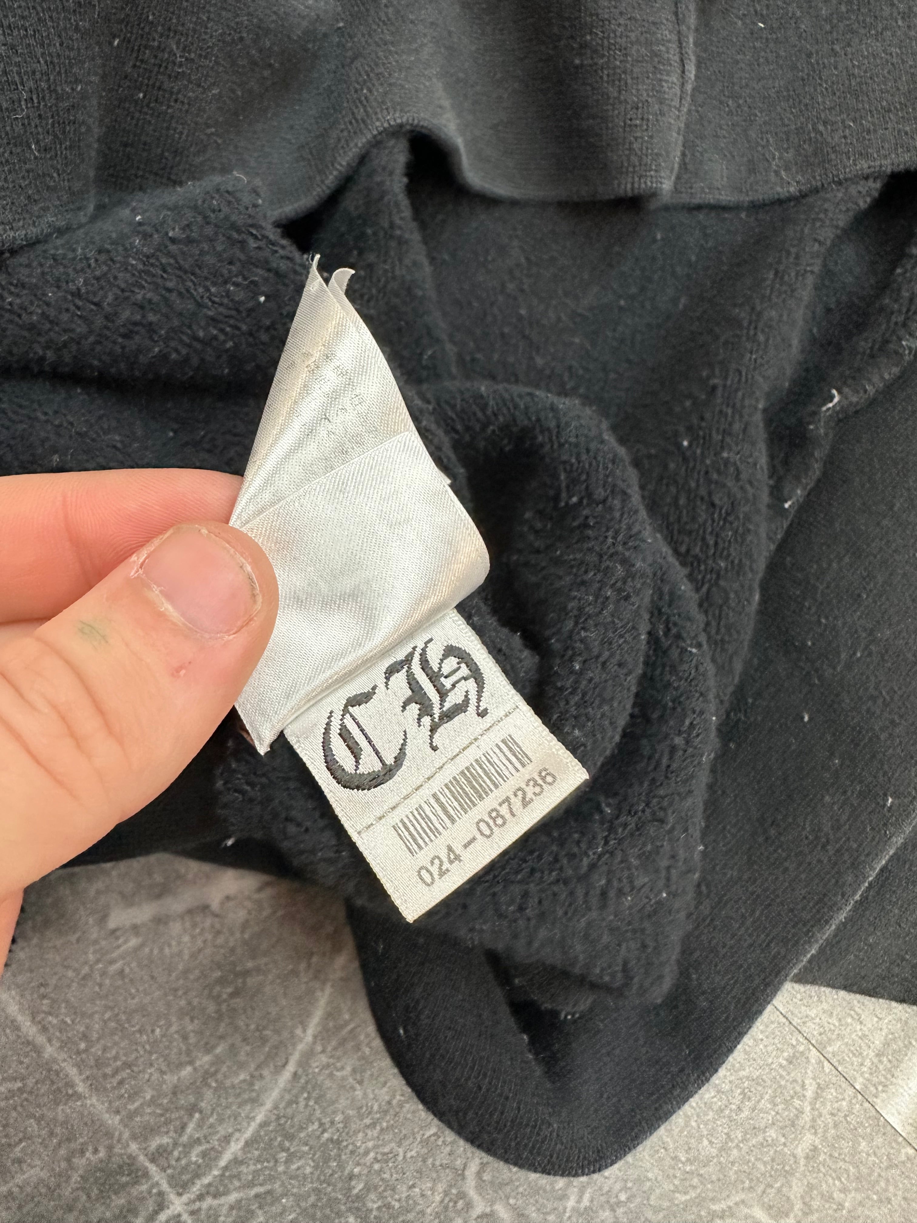 Chrome Hearts Online Exclusive Hoodie Black Yellow