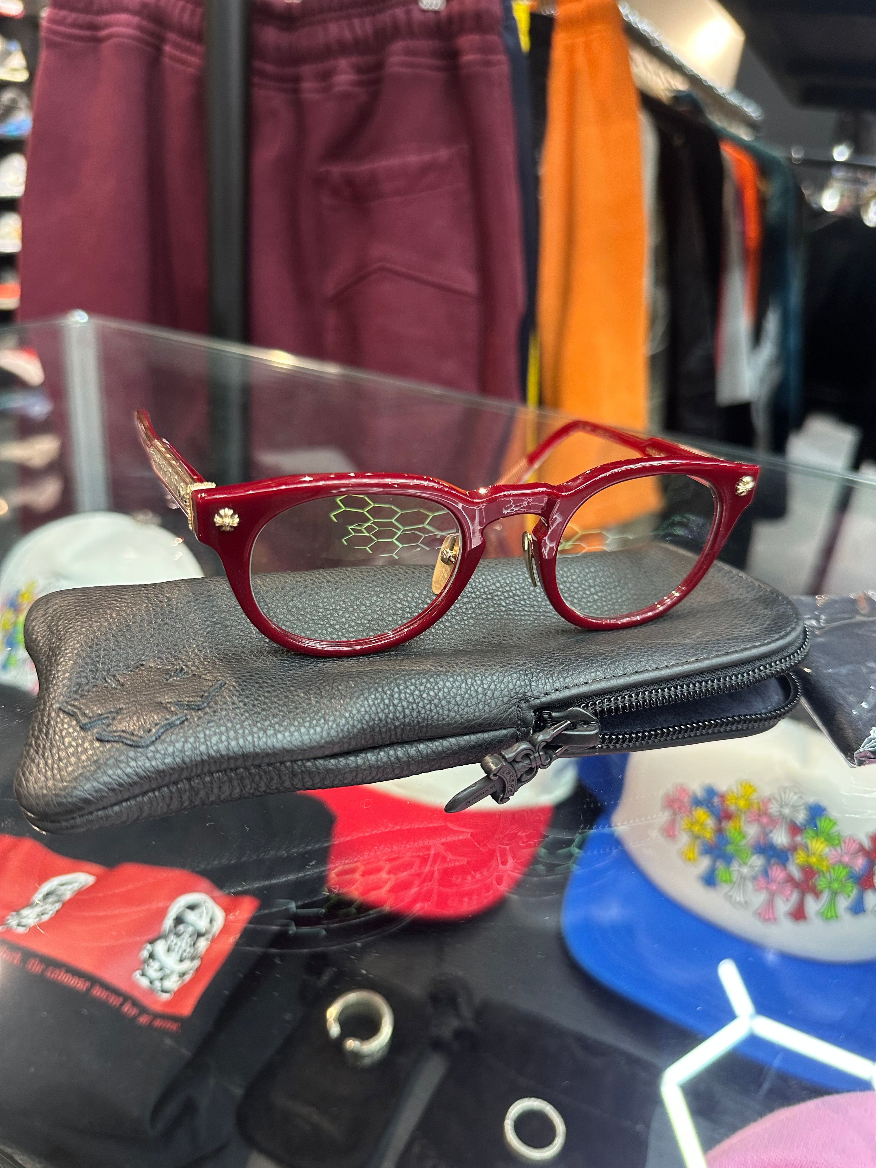 Chrome Hearts Glasses “Red Dingalinglong”