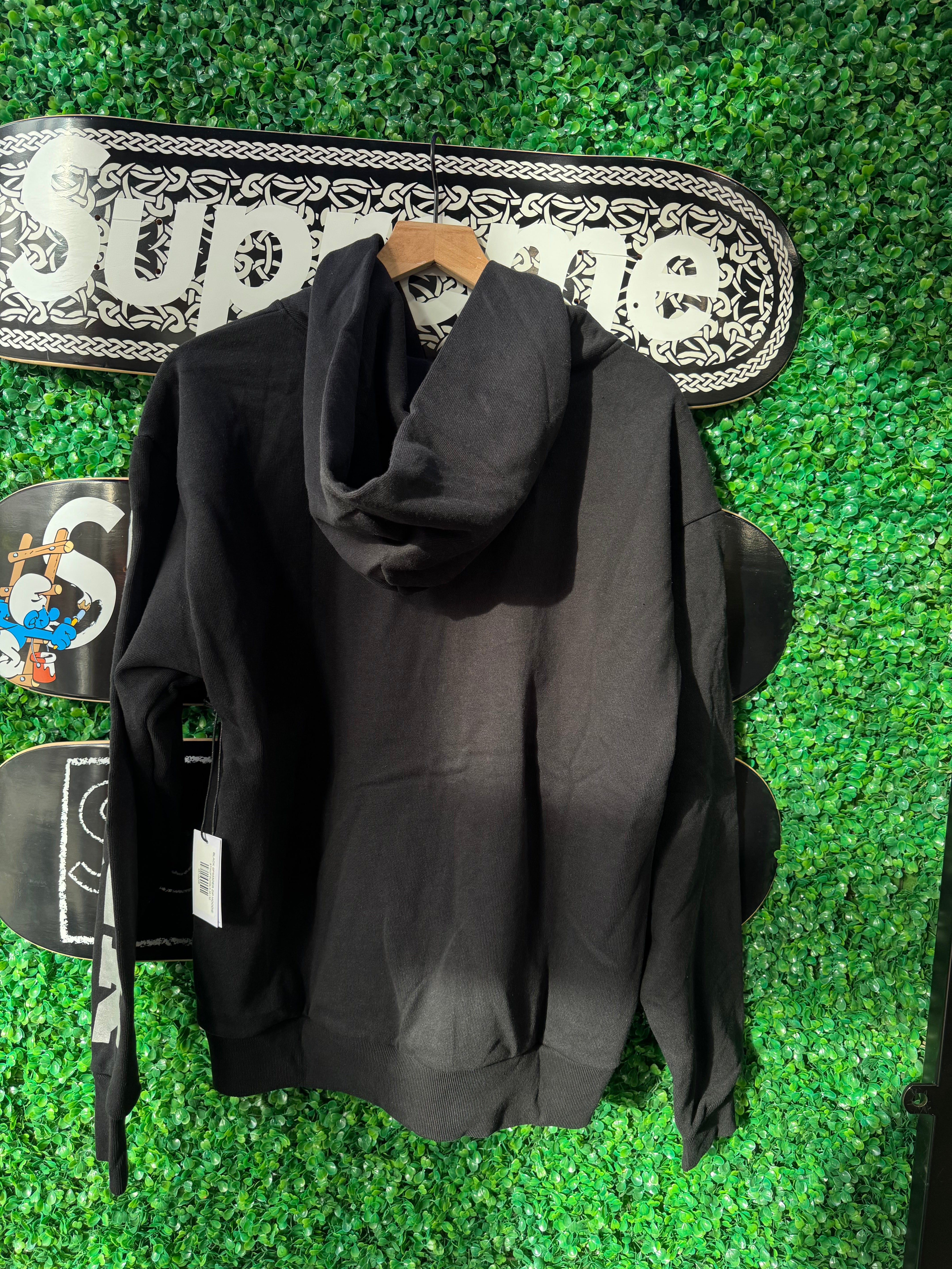 Sp5der Zip Hoodie MX555 “Black”