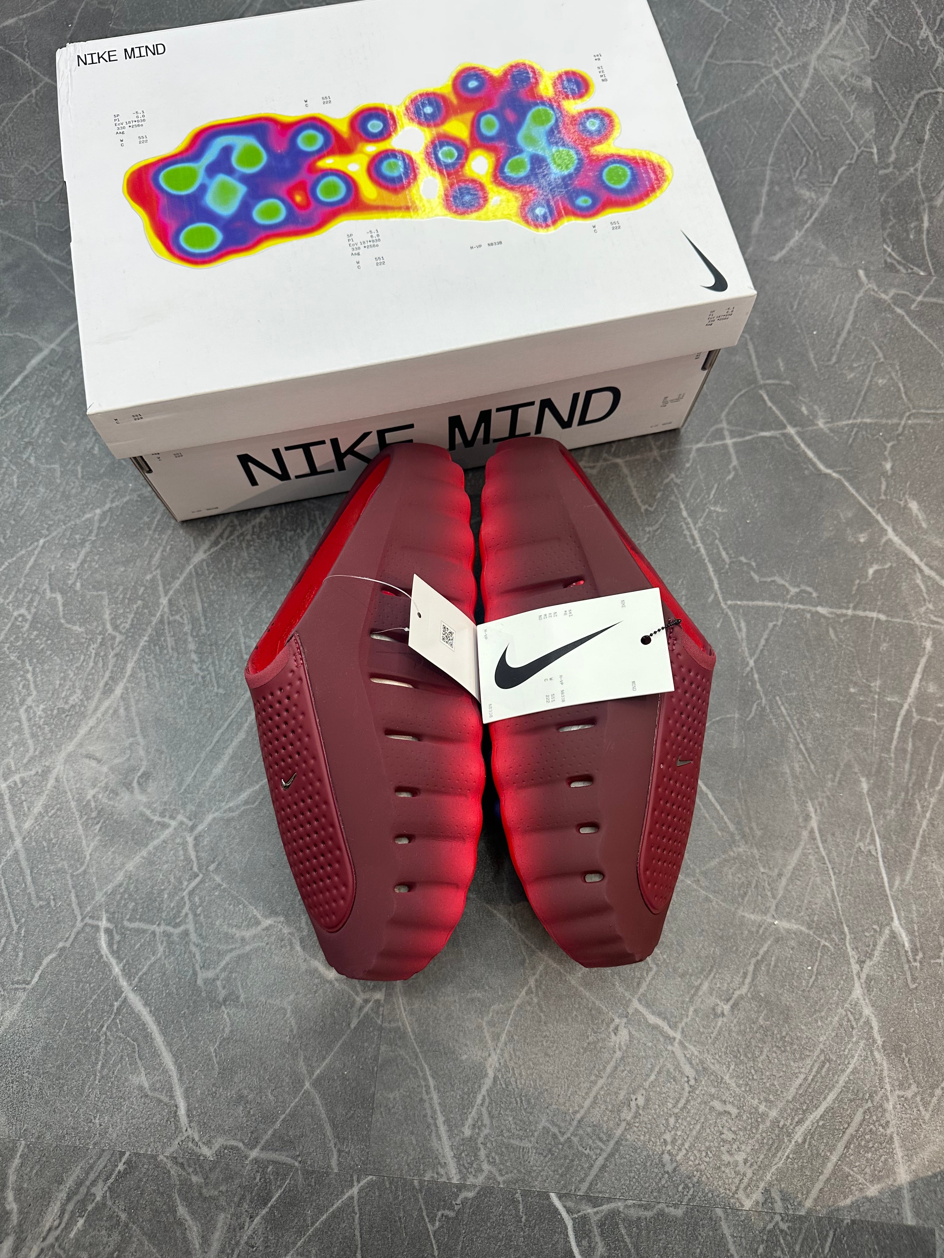 Nike Mind 001 Slide “Team Red University Red”